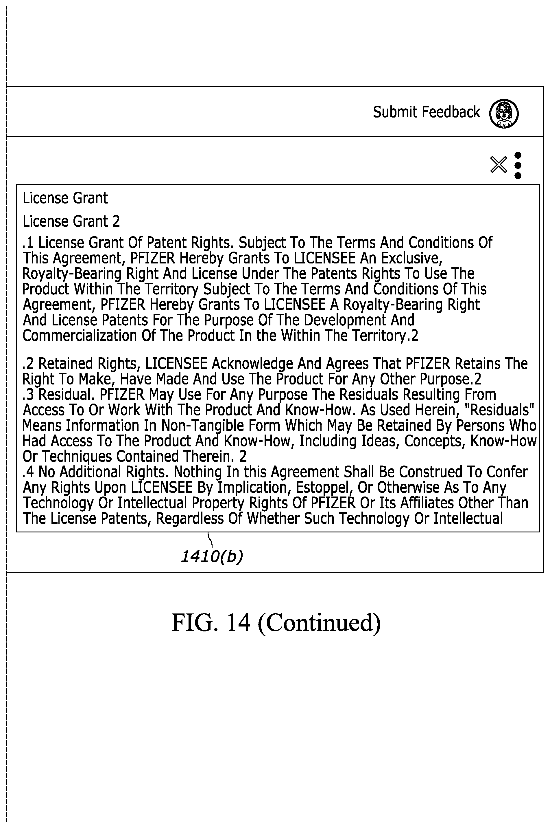 Patent US12367398 Figure 19 – Software-assisted system and method for locating, evaluating and creating market-standard documents