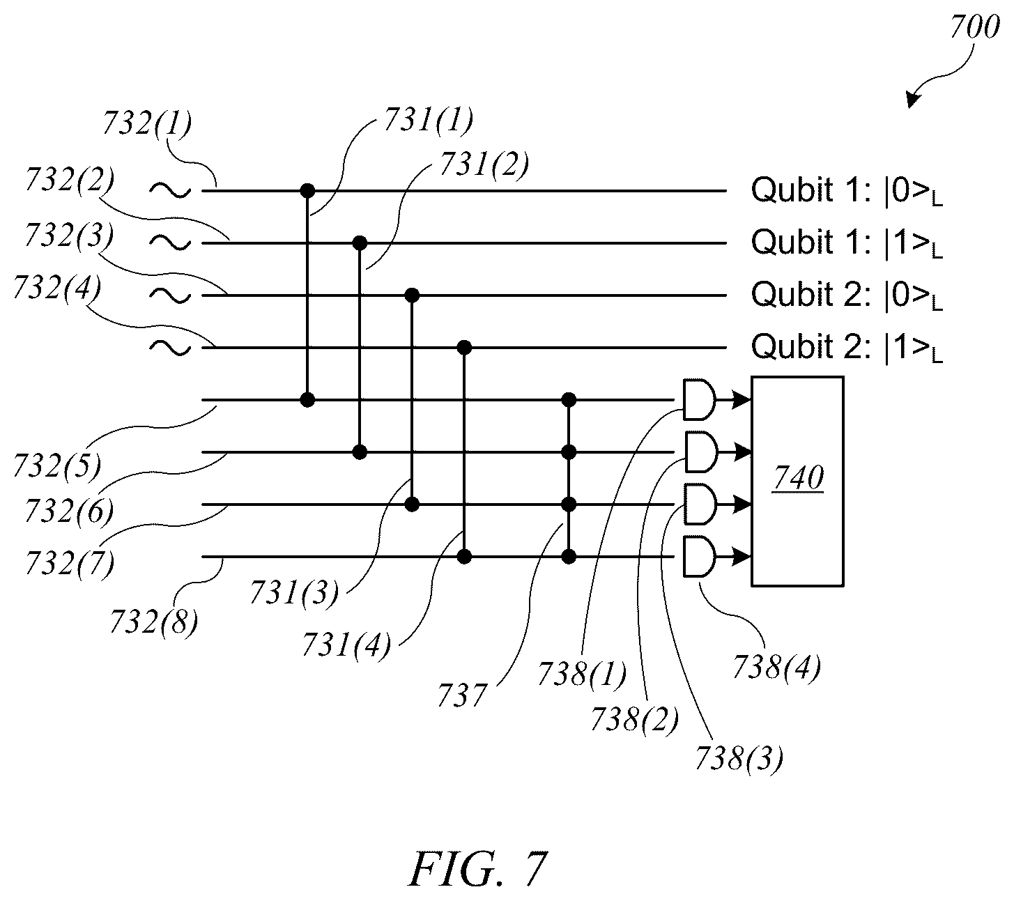 Patent US12367409 Figure 6 – Method and system for multiplexing signals