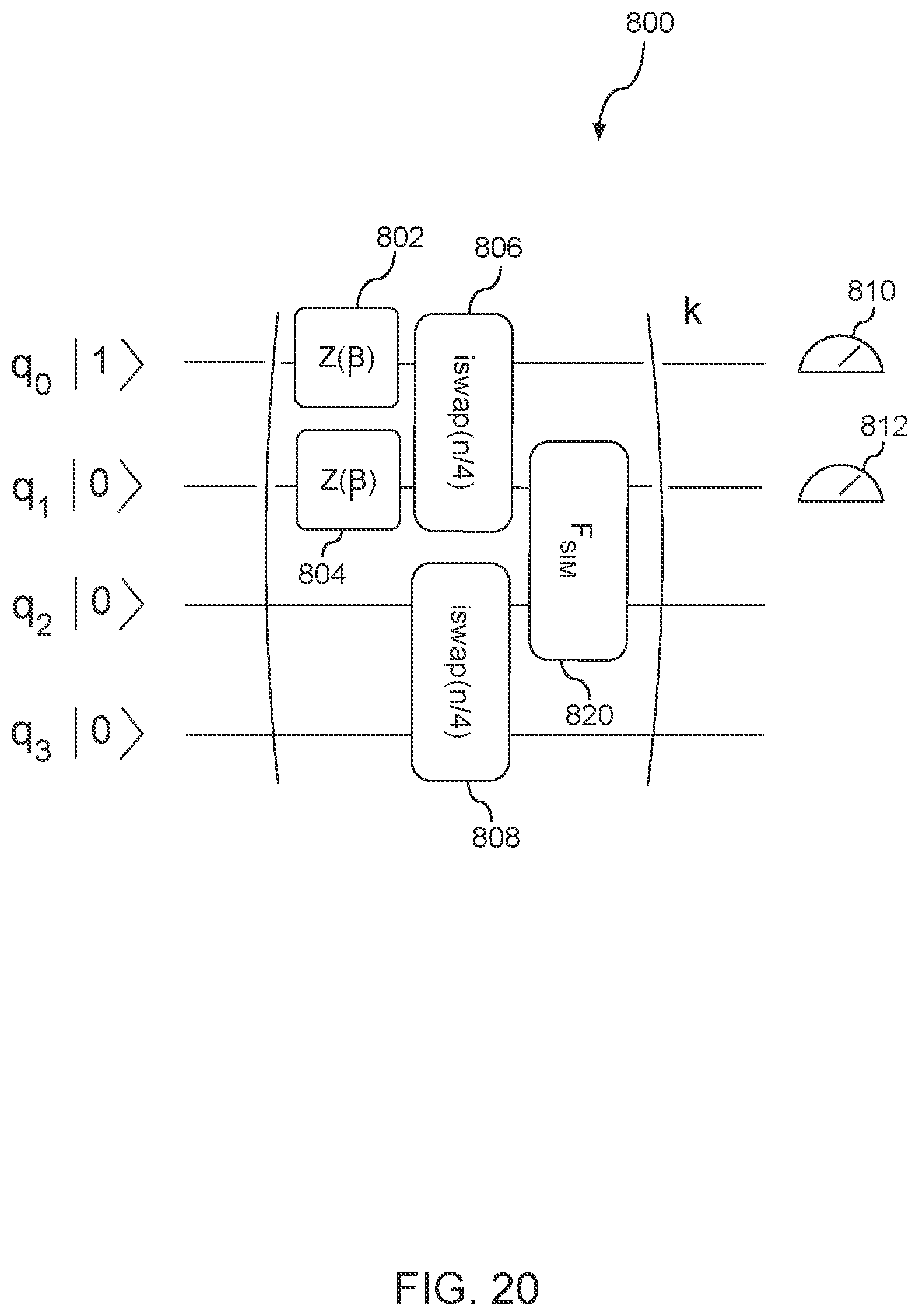 Patent US12367410 Figure 12 – Composite quantum gate calibration
