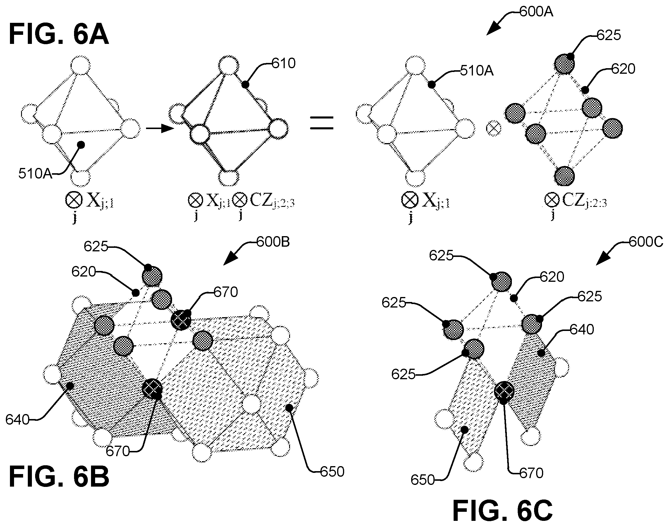 Patent US12367416 Figure 8 – Universal fault-tolerant quantum computation with a 2D abelian topological stabilizer code using magic patches