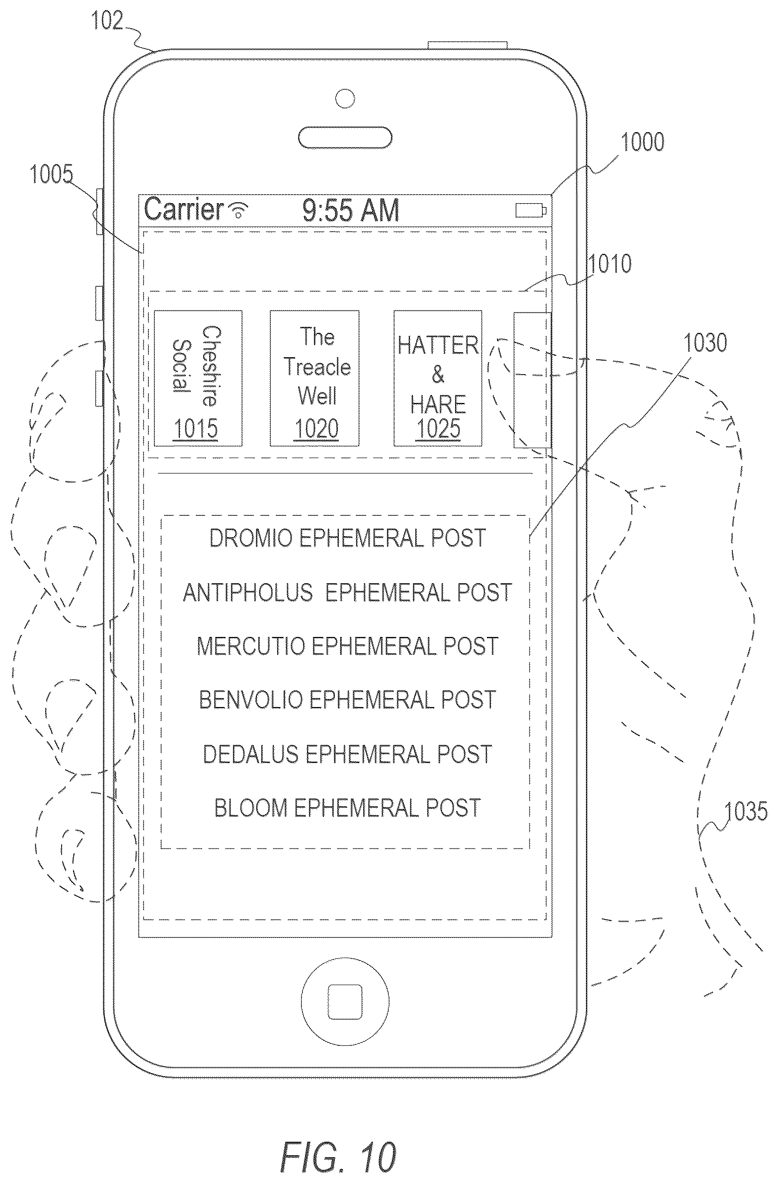 Patent US12367431 Figure 10 – Real-time content integration based on machine learned selections