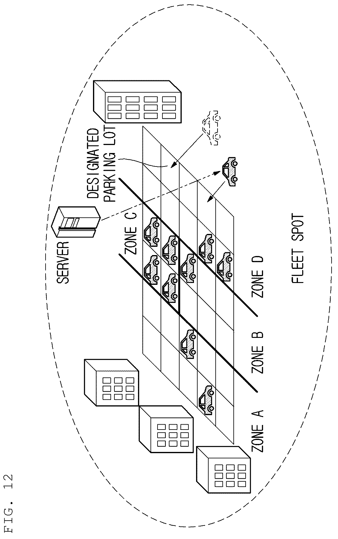 Patent US12367433 Figure 10 – Method, apparatus, and system for allocating a moving object for a fleet system