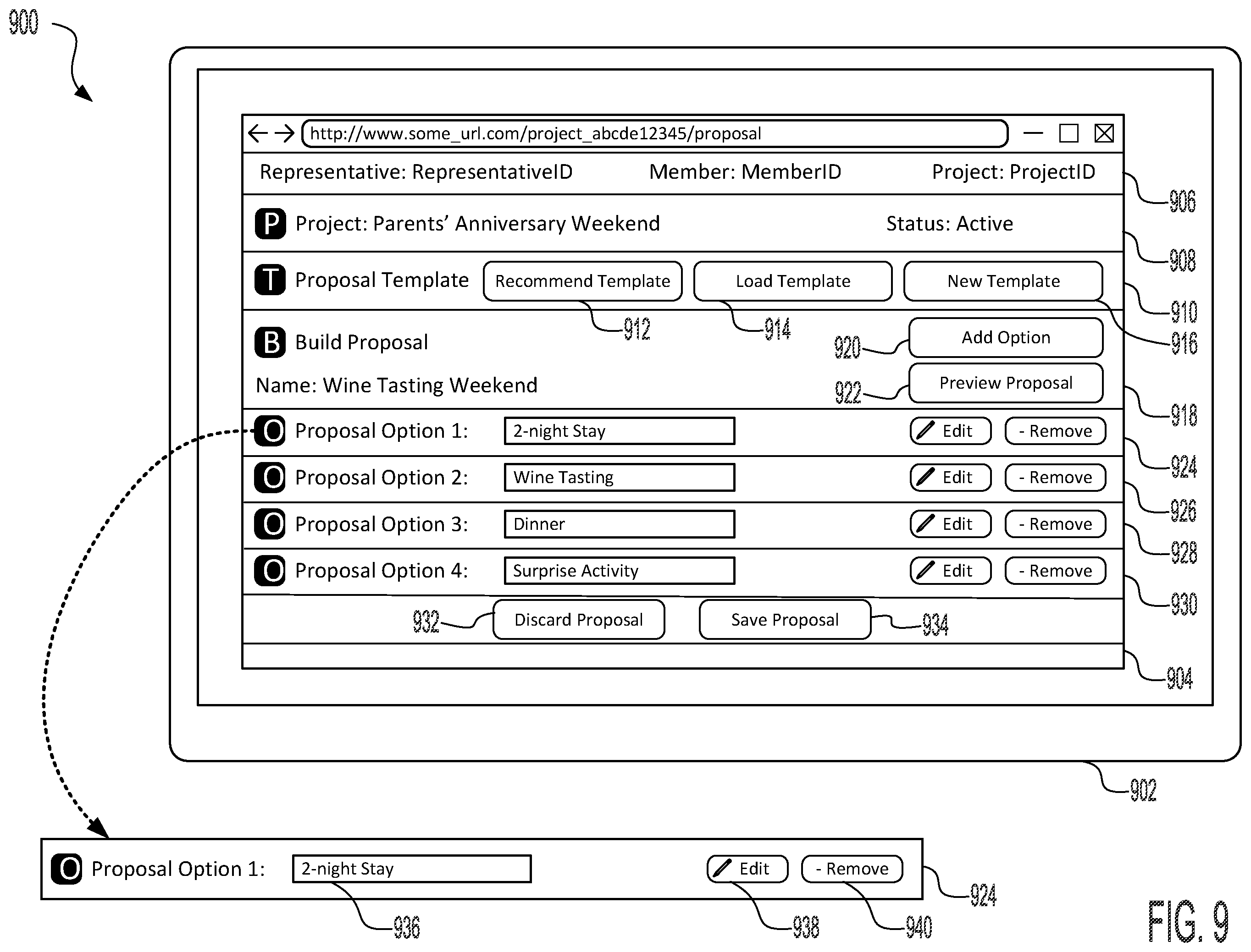 Patent US12367435 Figure 9 – Systems and methods for proposal generation in a task determination system