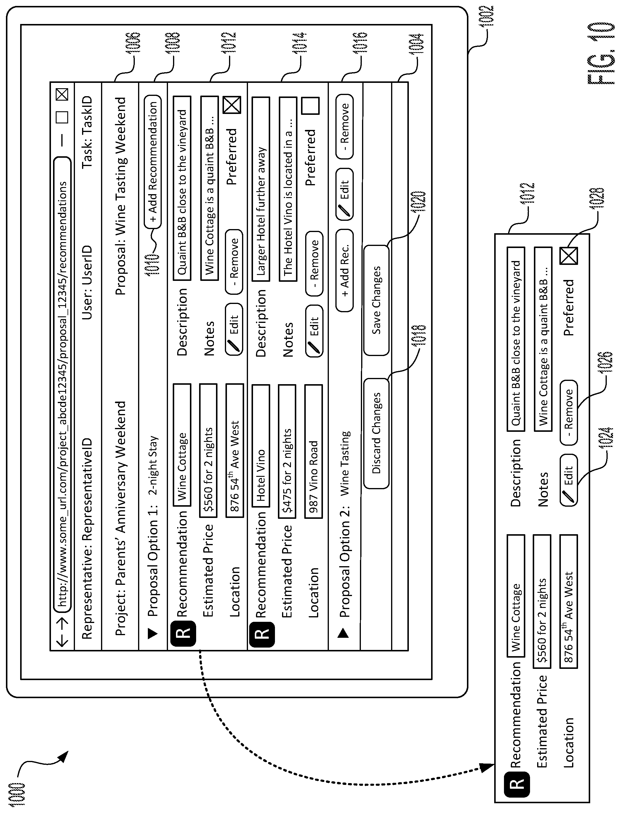 Patent US12367435 Figure 10 – Systems and methods for proposal generation in a task determination system