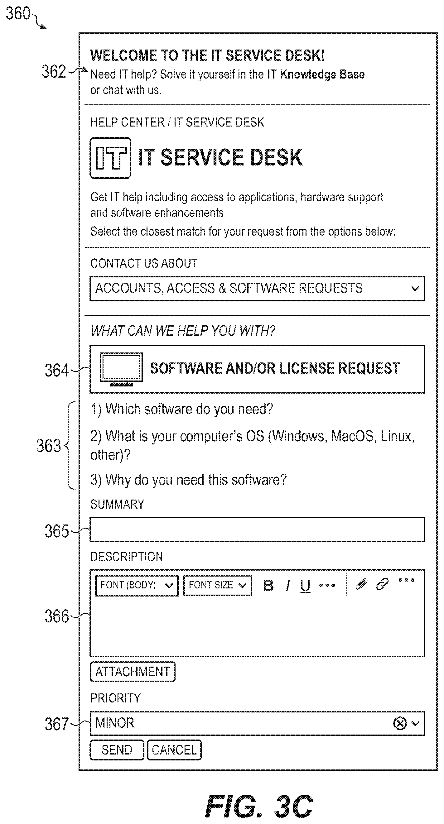 Patent US12367436 Figure 5 – System including automated content analysis of inbound email content for creating an issue object for an issue tracking system
