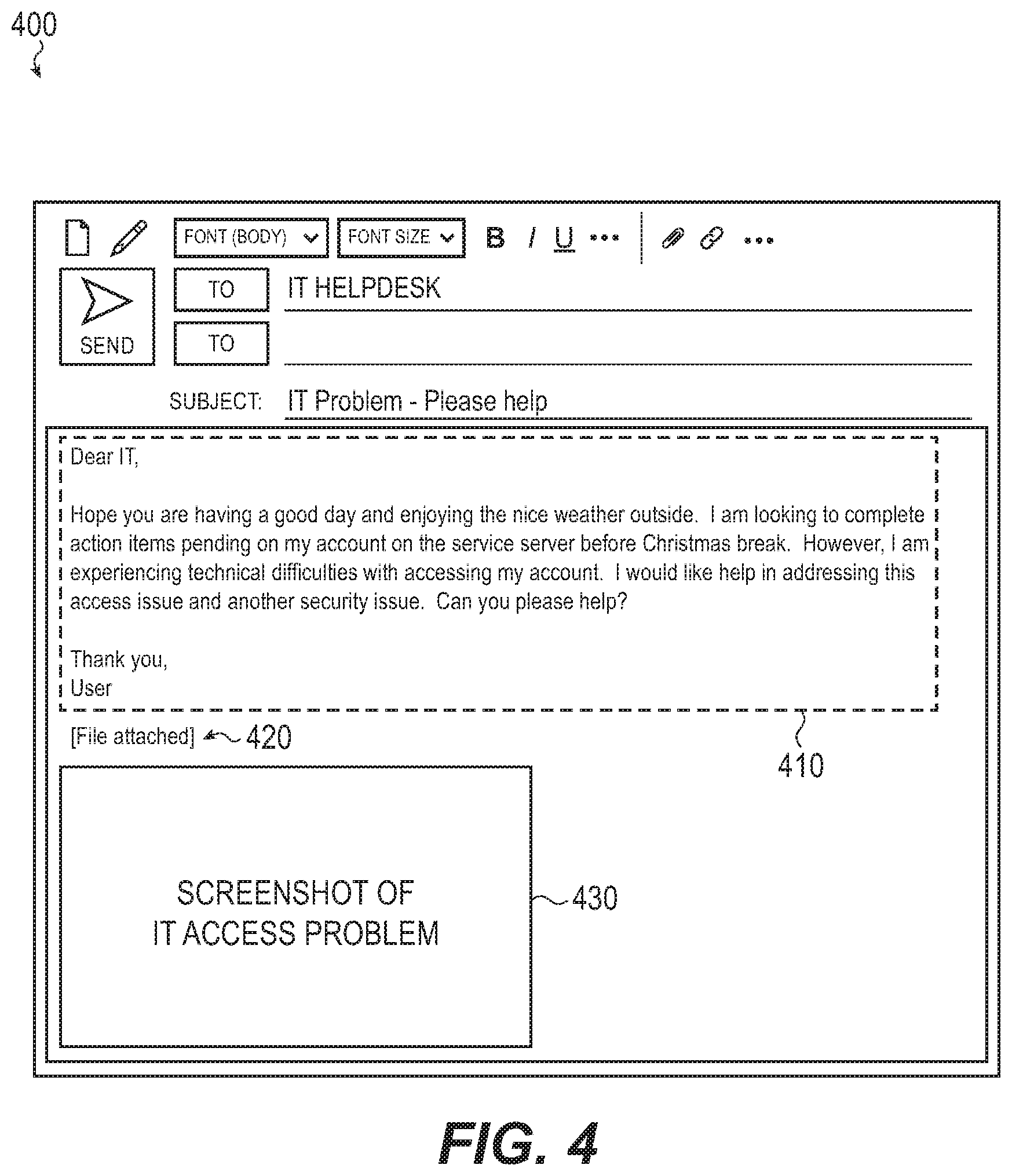 Patent US12367436 Figure 7 – System including automated content analysis of inbound email content for creating an issue object for an issue tracking system