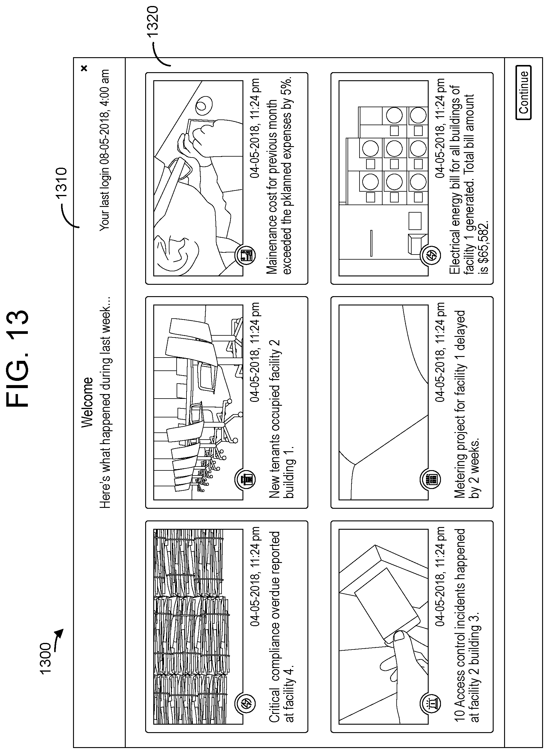Patent US12367443 Figure 15 – System and method for showing key performance indicators