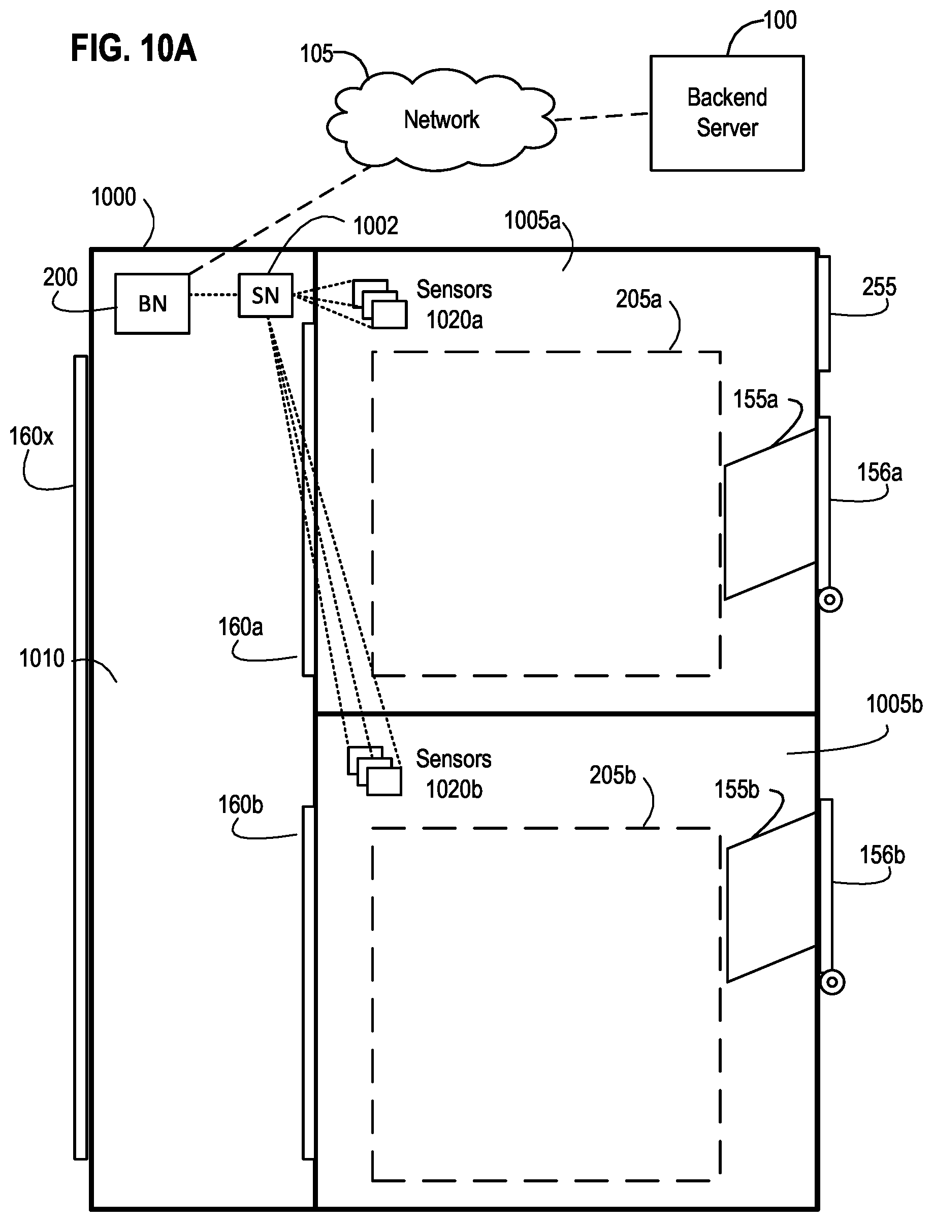 Patent US12367453 Figure 14 – Enhanced connected logistics receptacle apparatus, systems, and methods that selectively retrieve and report event information to a backend server to initiate a dispatched logistics operation related to a delivery item