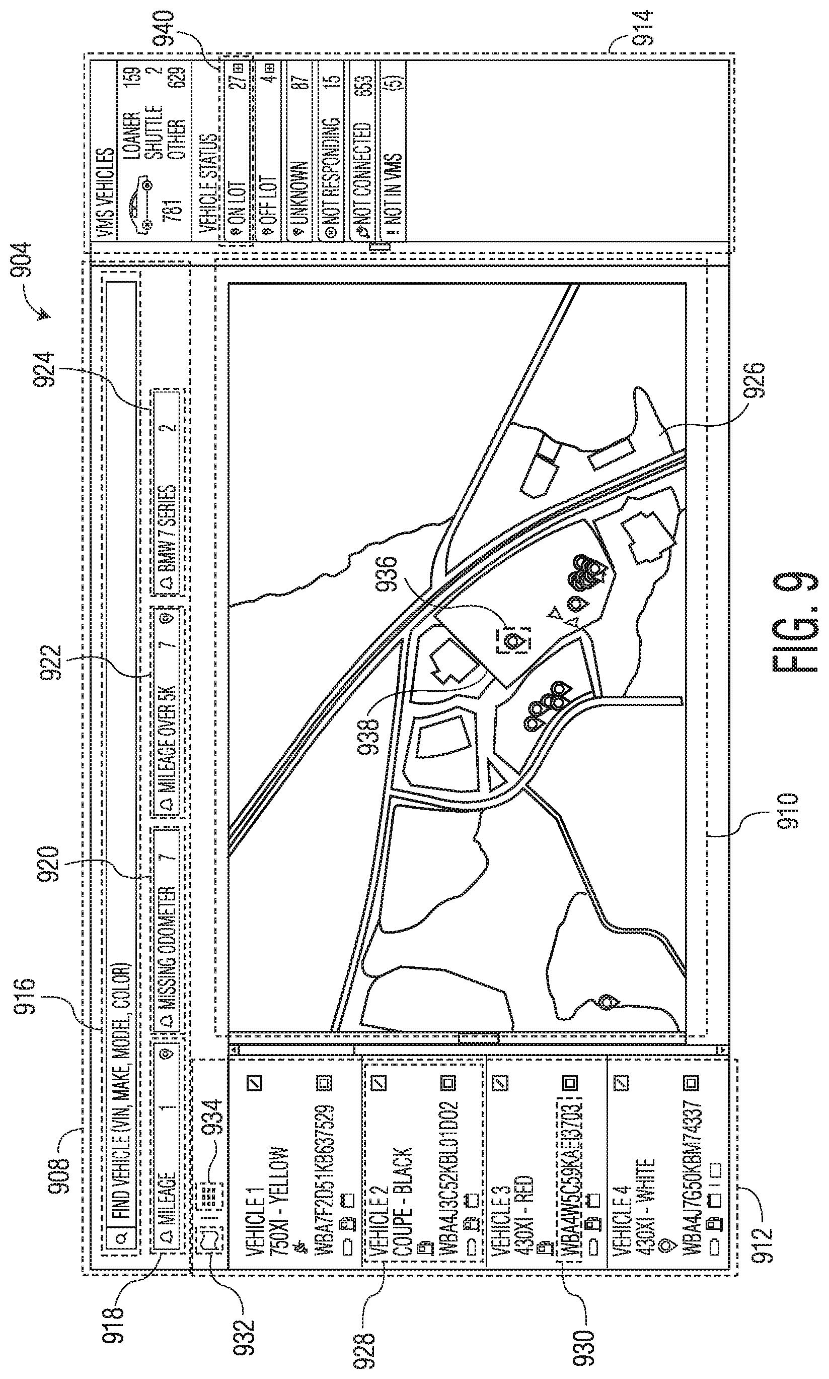 Patent US12367454 Figure 10 – Method and system for vehicle management