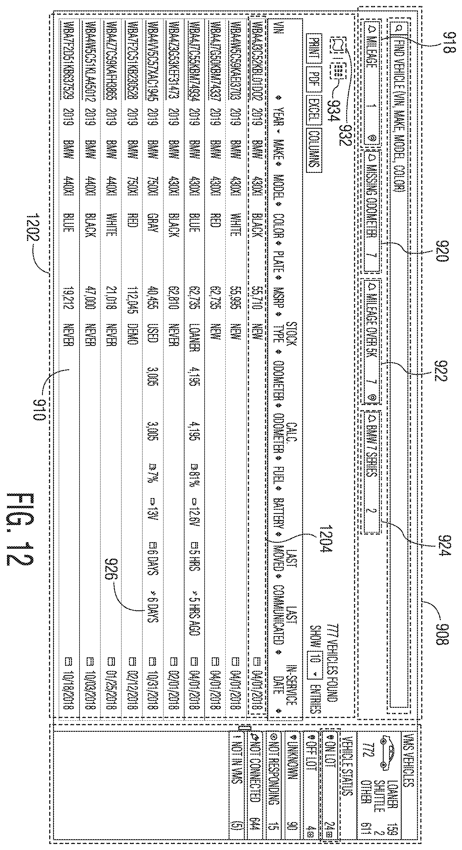 Patent US12367454 Figure 15 – Method and system for vehicle management