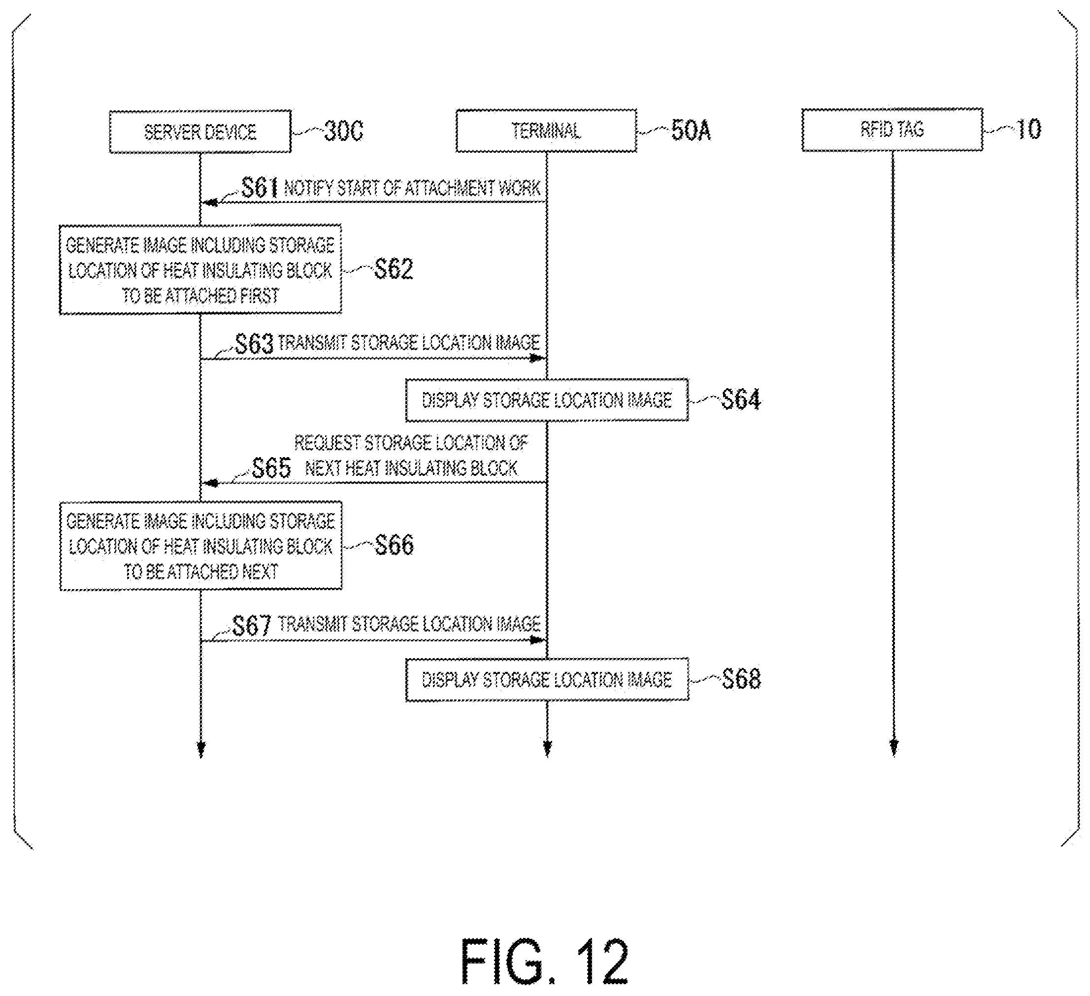 Patent US12367455 Figure 12 – Member attachment support system and member attachment support method