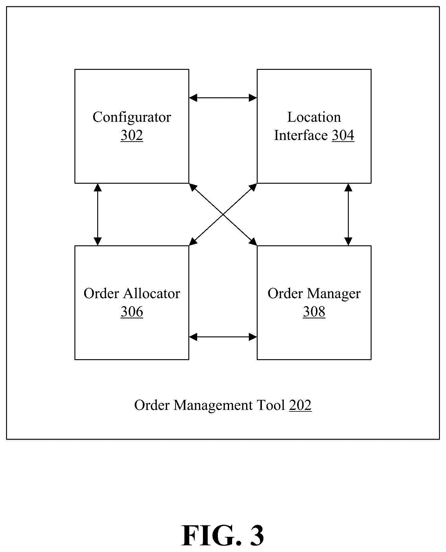 Patent US12367456 Figure 3 – Order management system determining fulfillment plans based on item-cluster availability