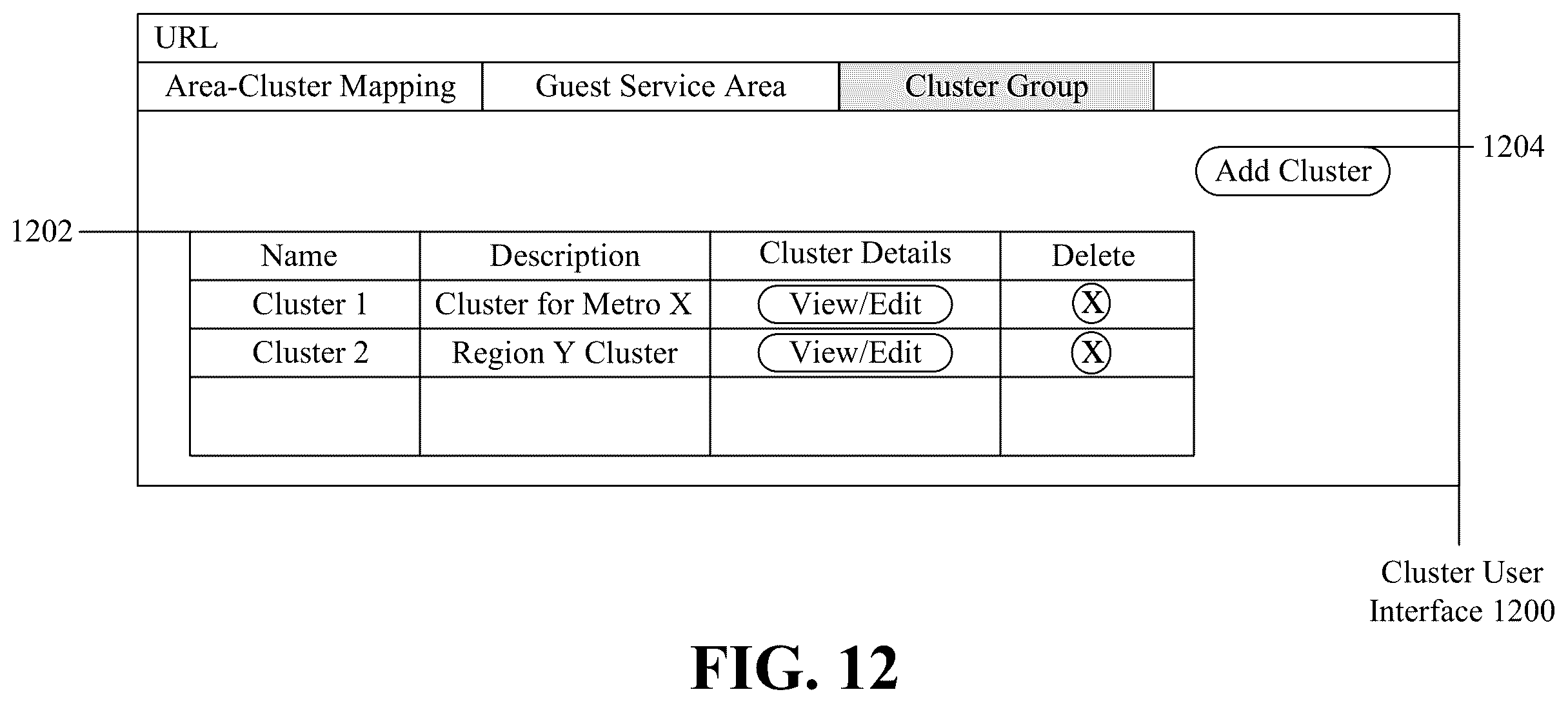 Patent US12367456 Figure 12 – Order management system determining fulfillment plans based on item-cluster availability