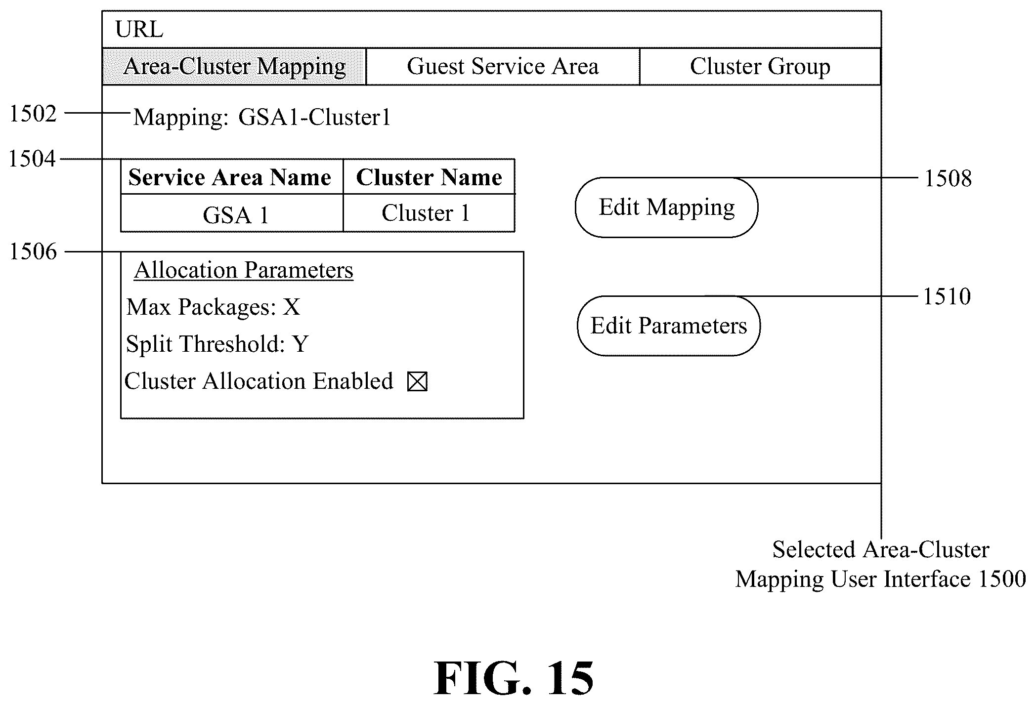 Patent US12367456 Figure 15 – Order management system determining fulfillment plans based on item-cluster availability