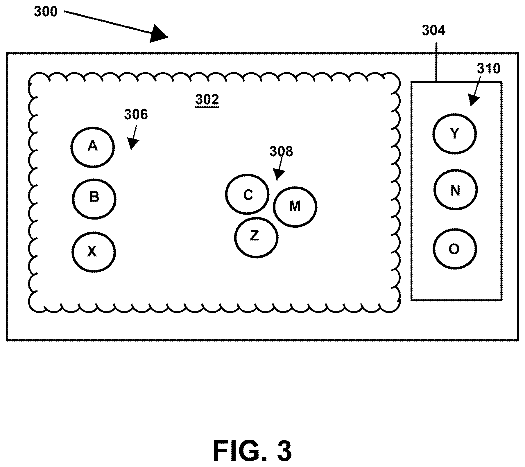 Patent US12367460 Figure 3 – Systems and methods to characterize work unit records of a collaboration environment based on freeform arrangement of visual content items