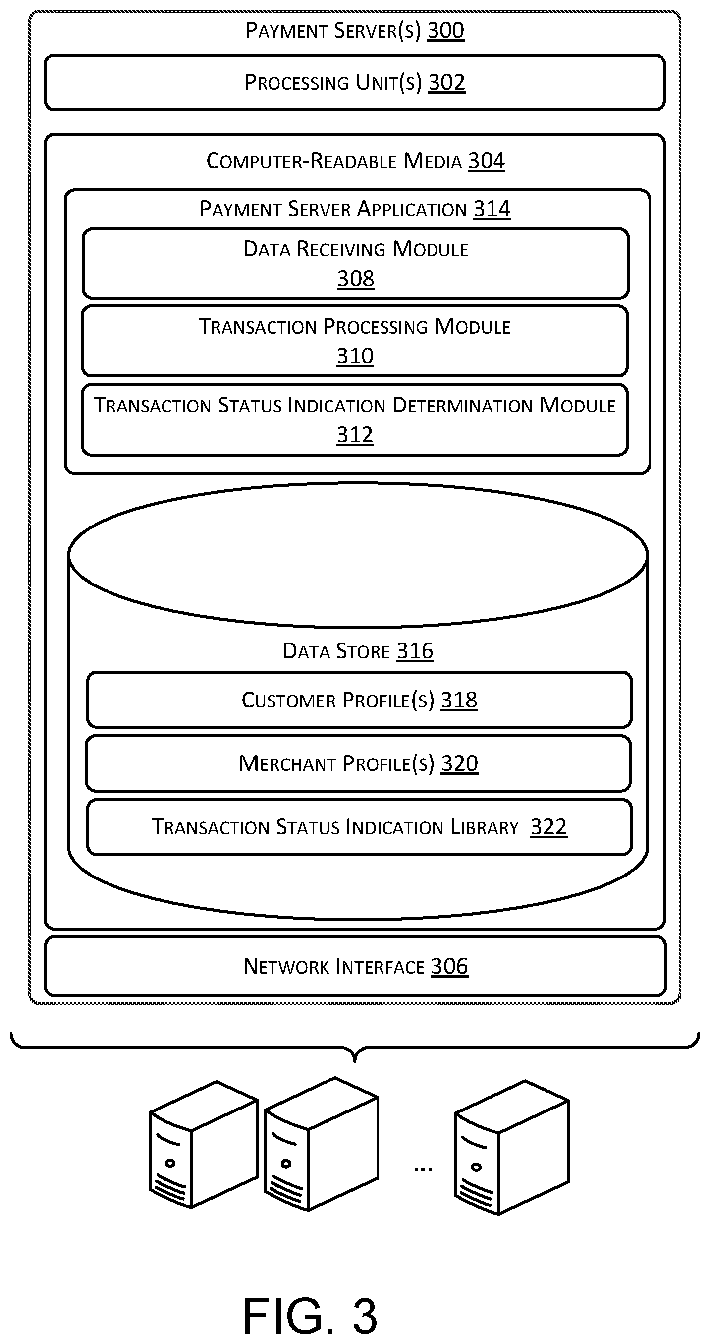 Patent US12367478 Figure 3 – Integration of transaction status indications
