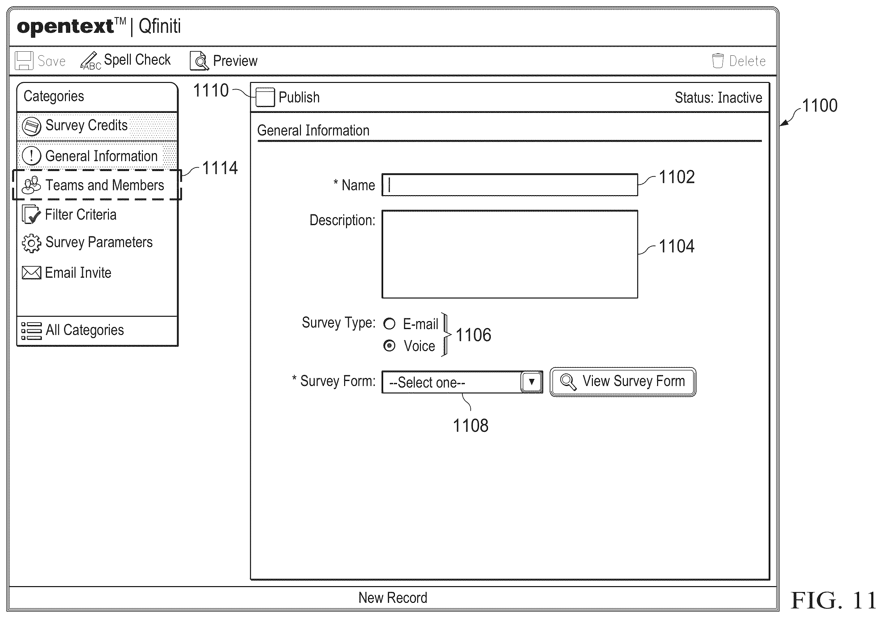 Patent US12367506 Figure 11 – Data processing systems and methods for controlling an automated survey system