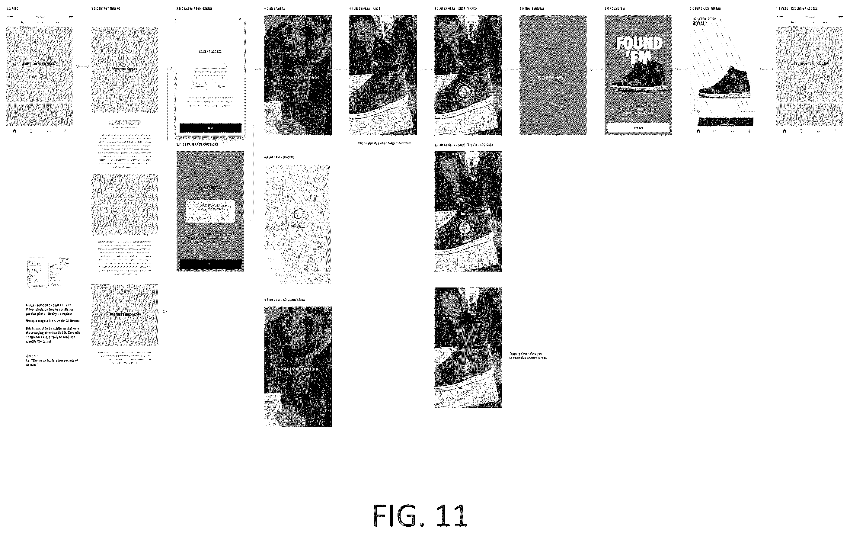 Patent US12367510 Figure 11 – Multi-factor authentication and post-authentication processing system