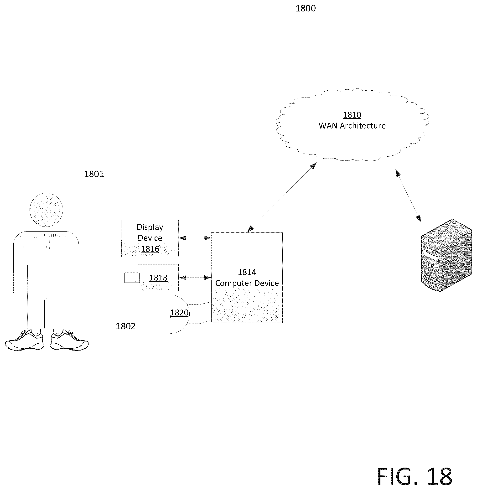 Patent US12367510 Figure 18 – Multi-factor authentication and post-authentication processing system
