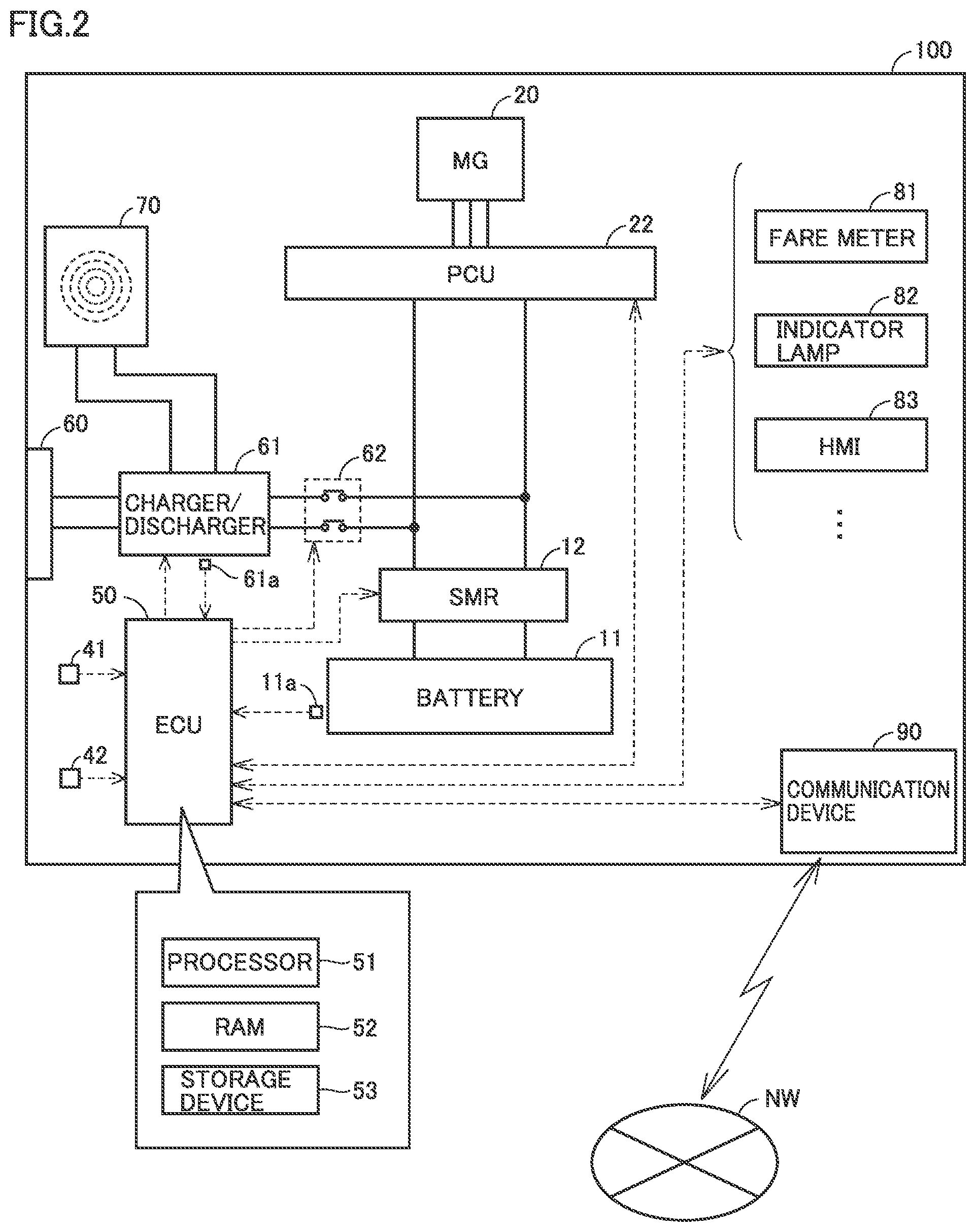 Patent US12367514 Figure 2 – Taxi vehicle management method and taxi vehicle management system