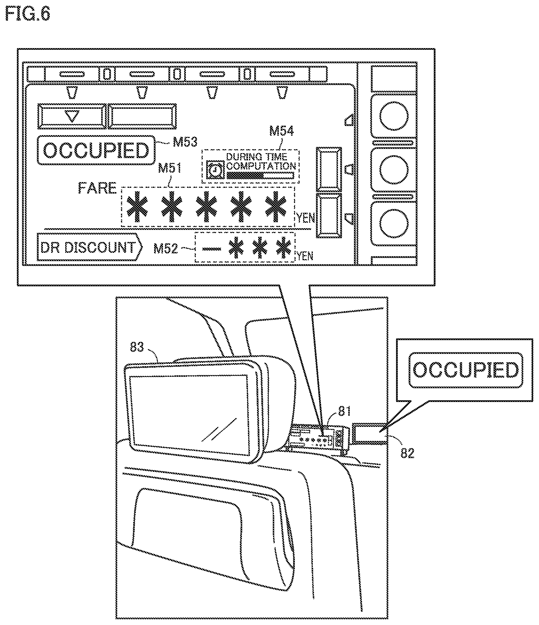 Patent US12367514 Figure 6 – Taxi vehicle management method and taxi vehicle management system