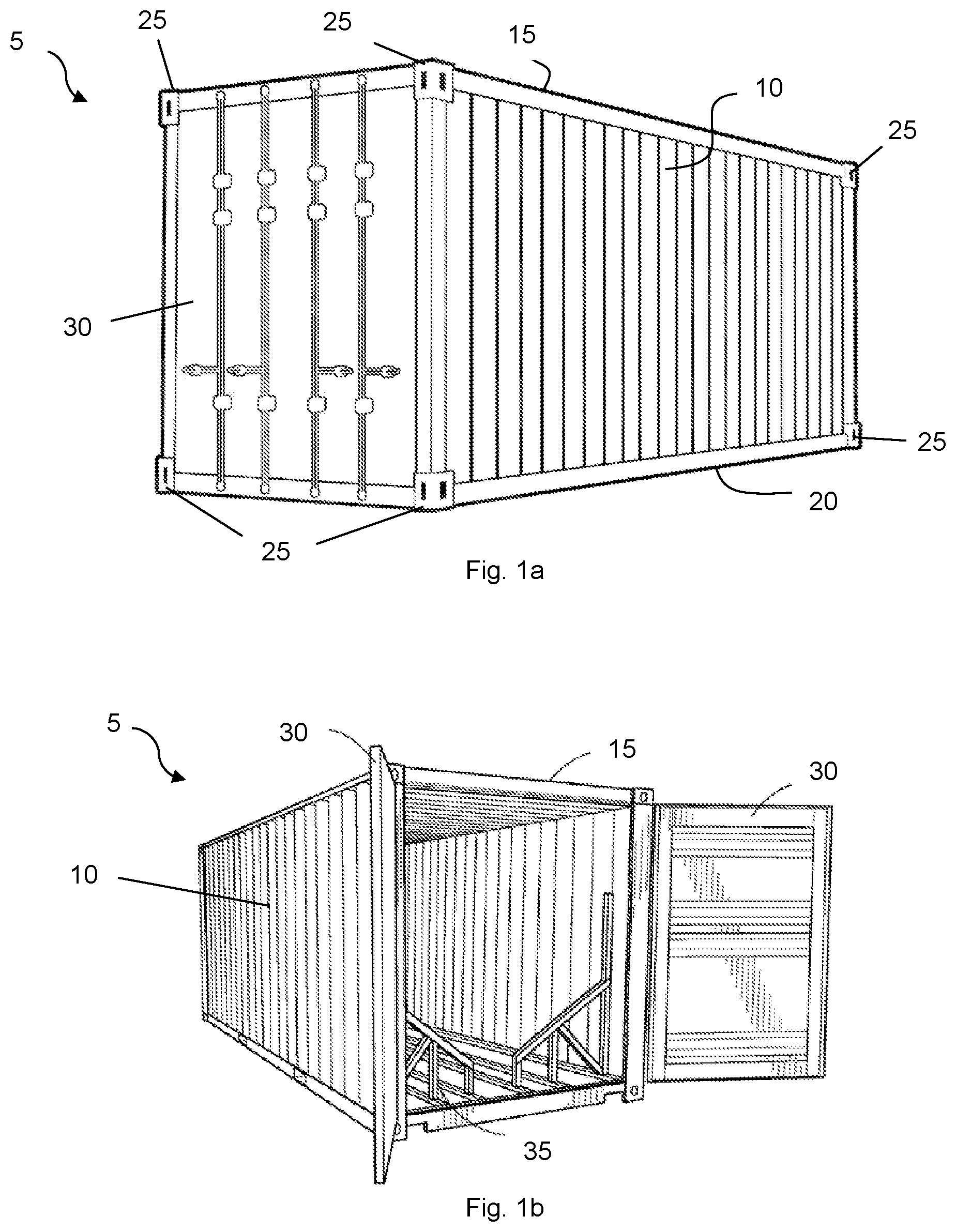 Patent US12367516 Figure 1 – Marketplace system for intermodal shipping containers