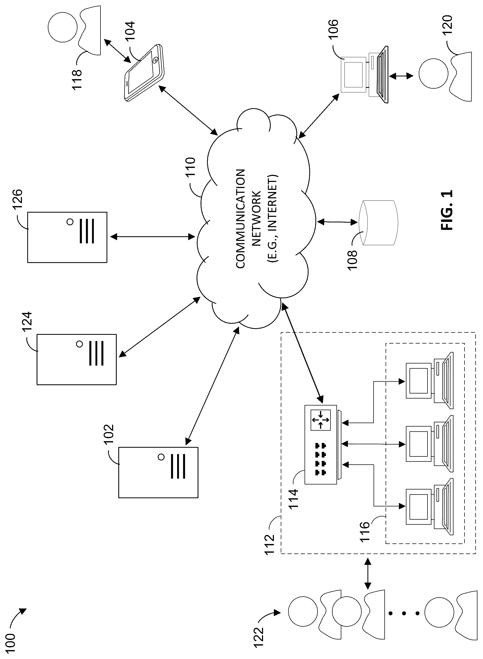 Patent US12367518 Figure 1 – Methods and apparatuses for recommending substitutions made during order fulfillment processes