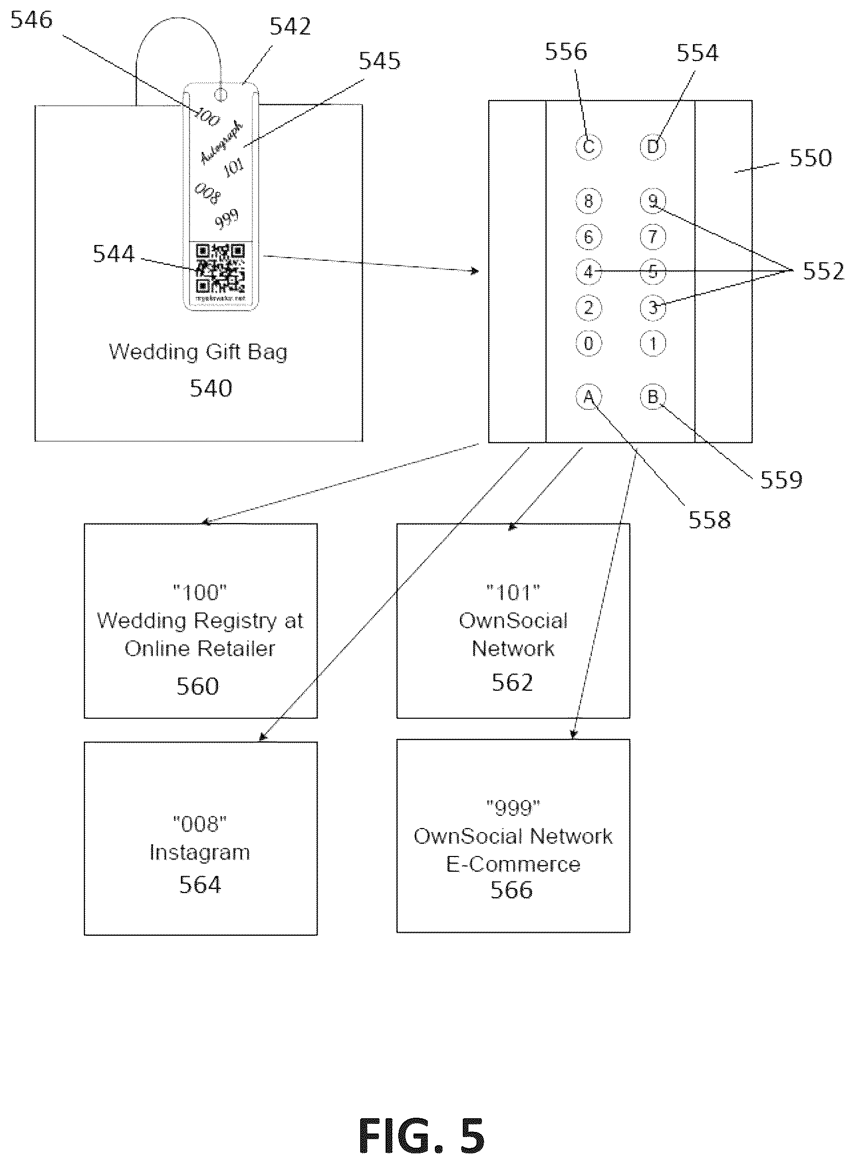 Patent US12367531 Figure 7 – Personalized social network system