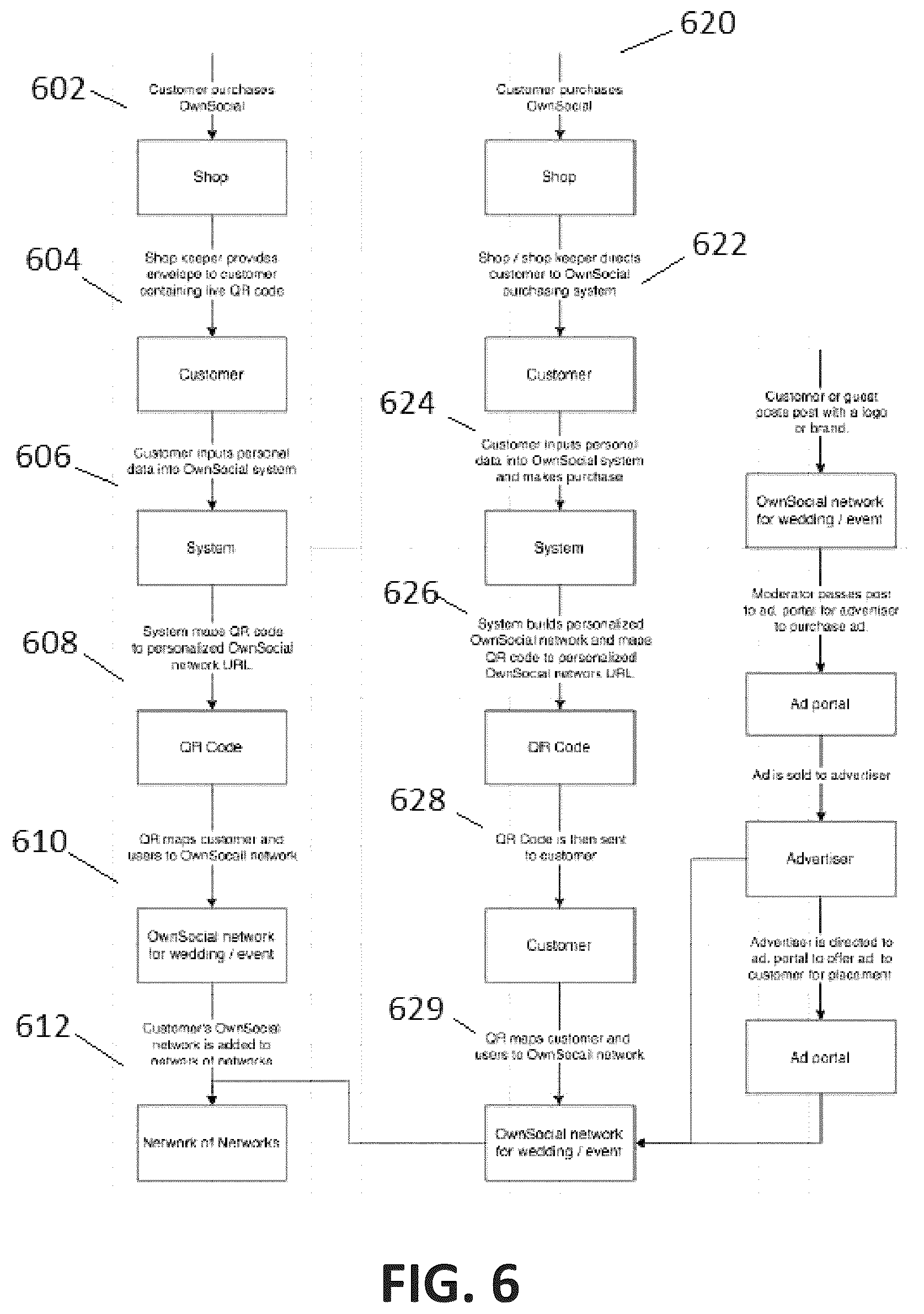 Patent US12367531 Figure 8 – Personalized social network system