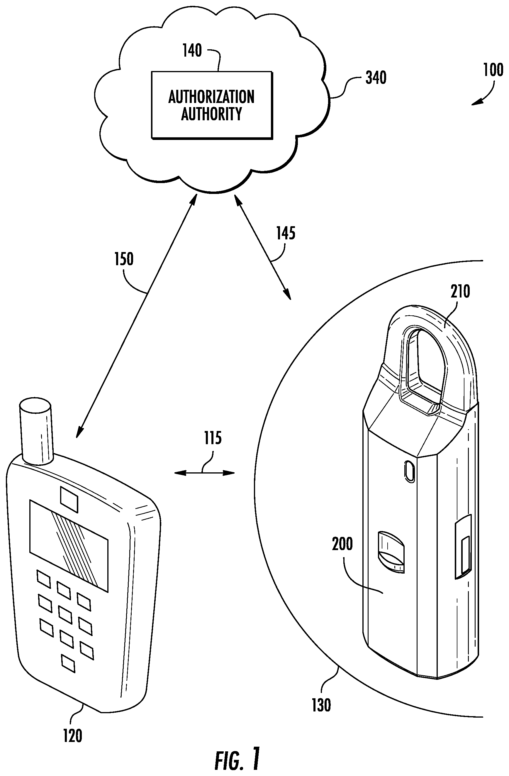 Patent US12367534 — Method to operate the devices for real estate showings — Figure 1
