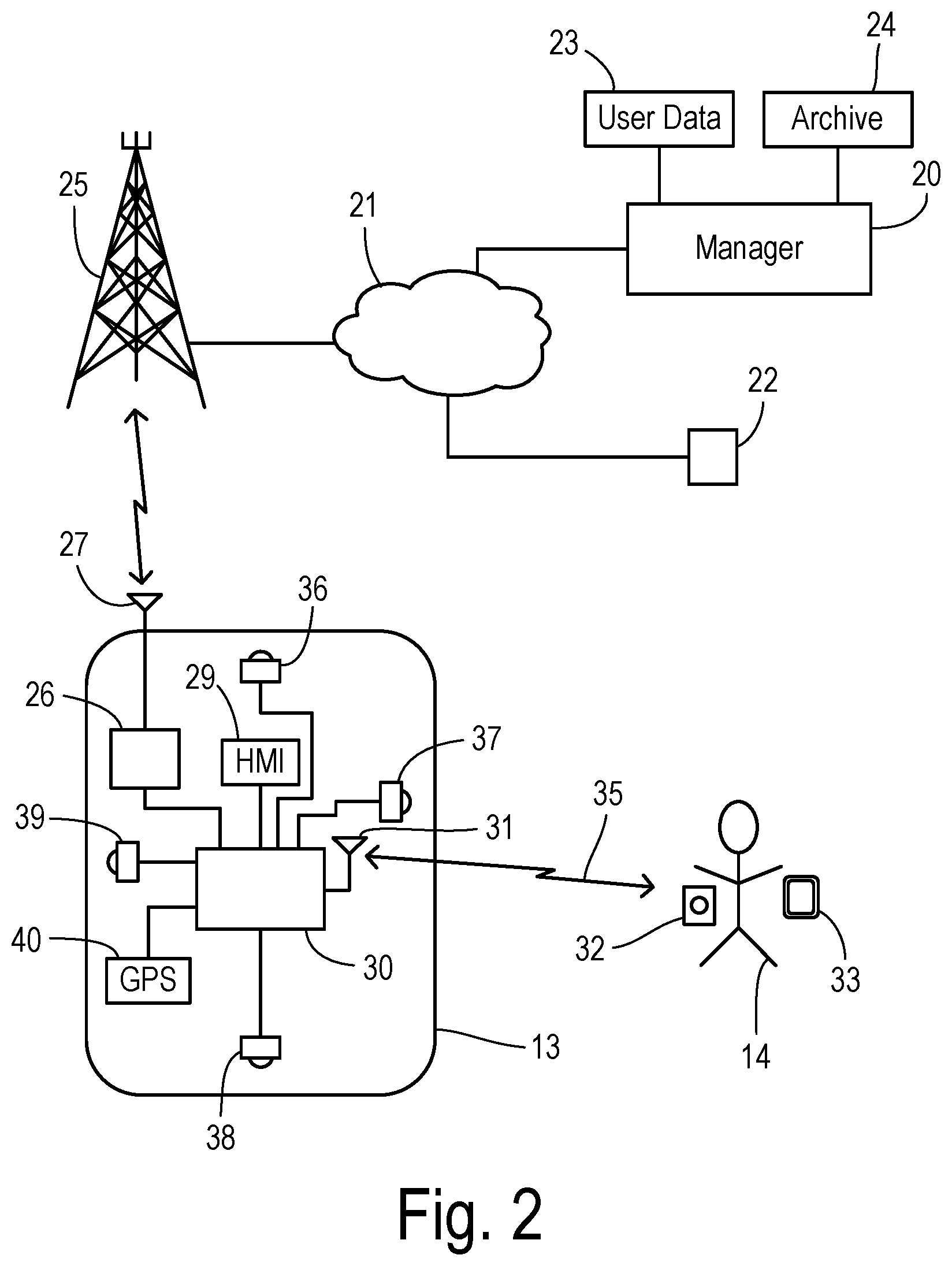 Patent US12367537 Figure 2 – Guided home security inspection policing service