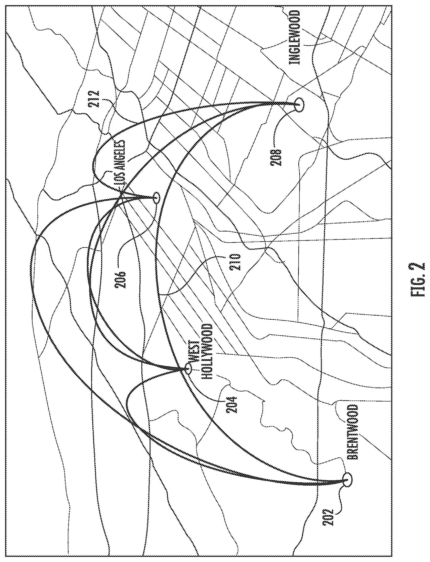Patent US12367539 Figure 2 – Systems and methods for generating flight plans used by a ride sharing network