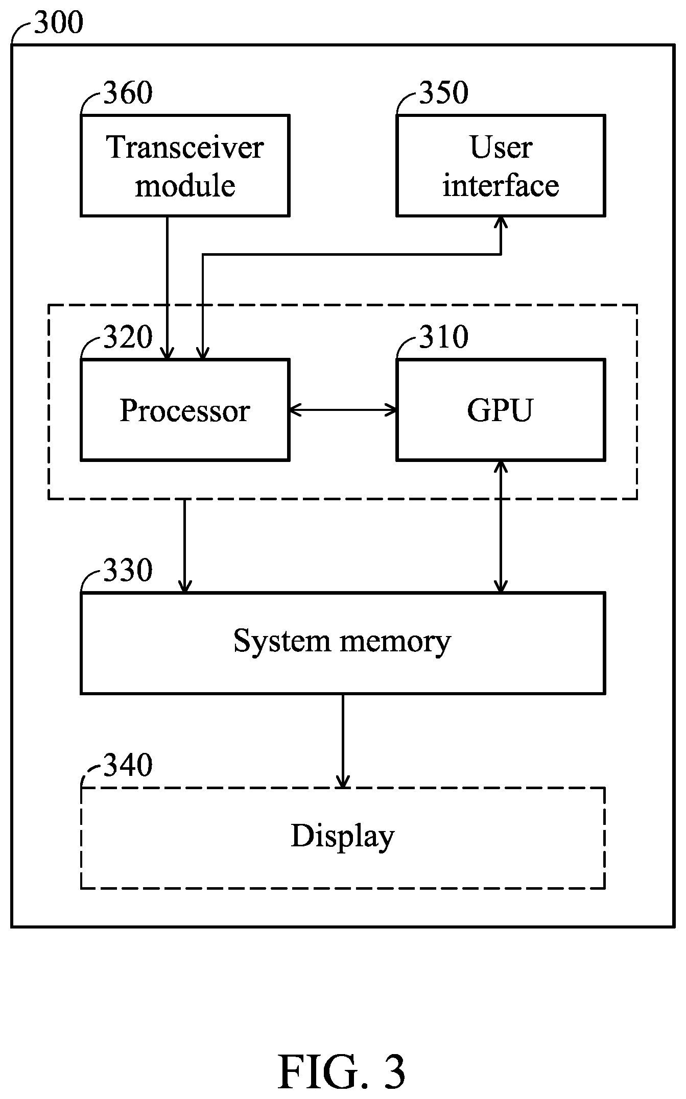 Patent US12367541 Figure 3 – Method and device for improving graphics performance