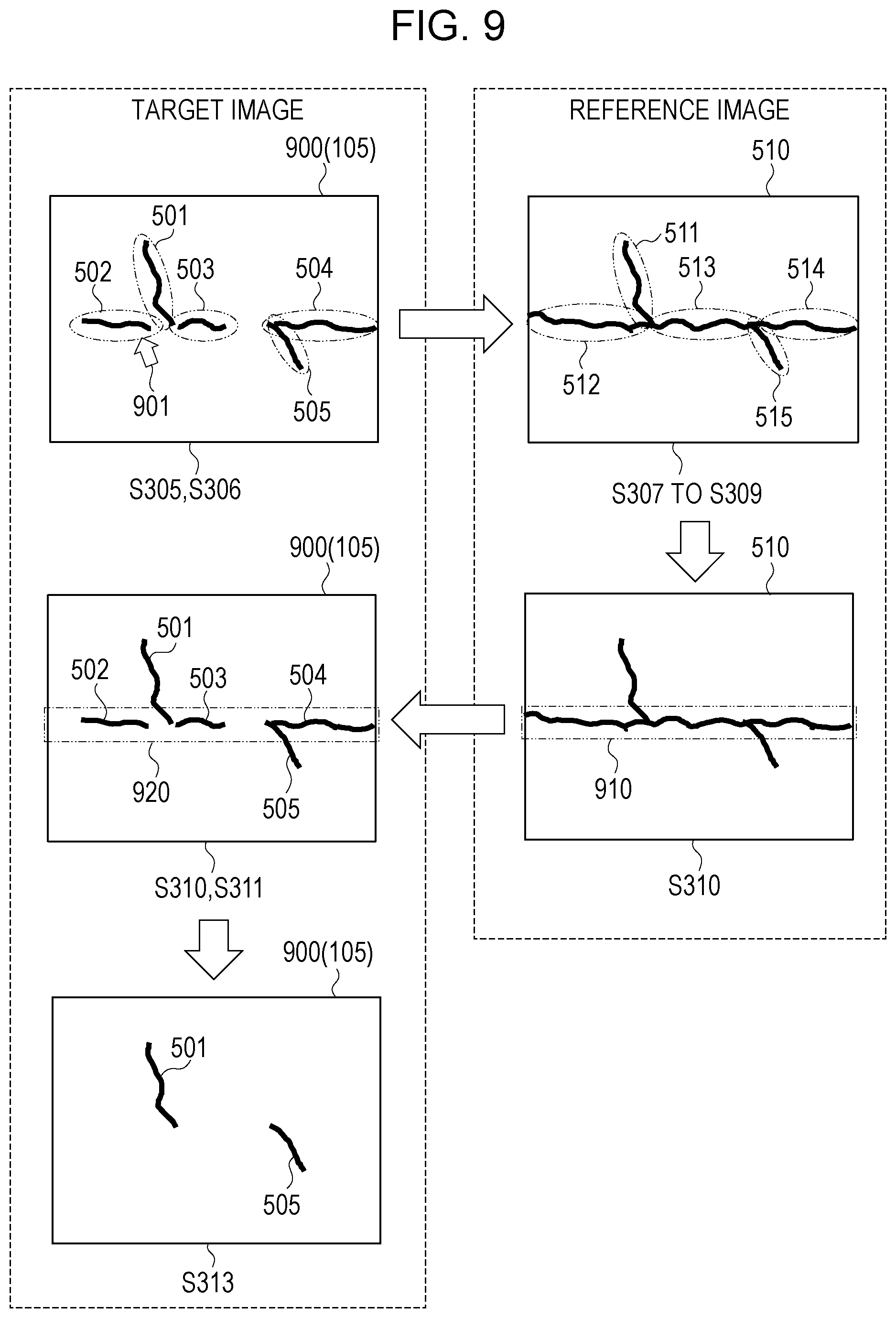 Patent US12367573 Figure 9 – Image processing apparatus, image processing method, and program for detecting defect from image