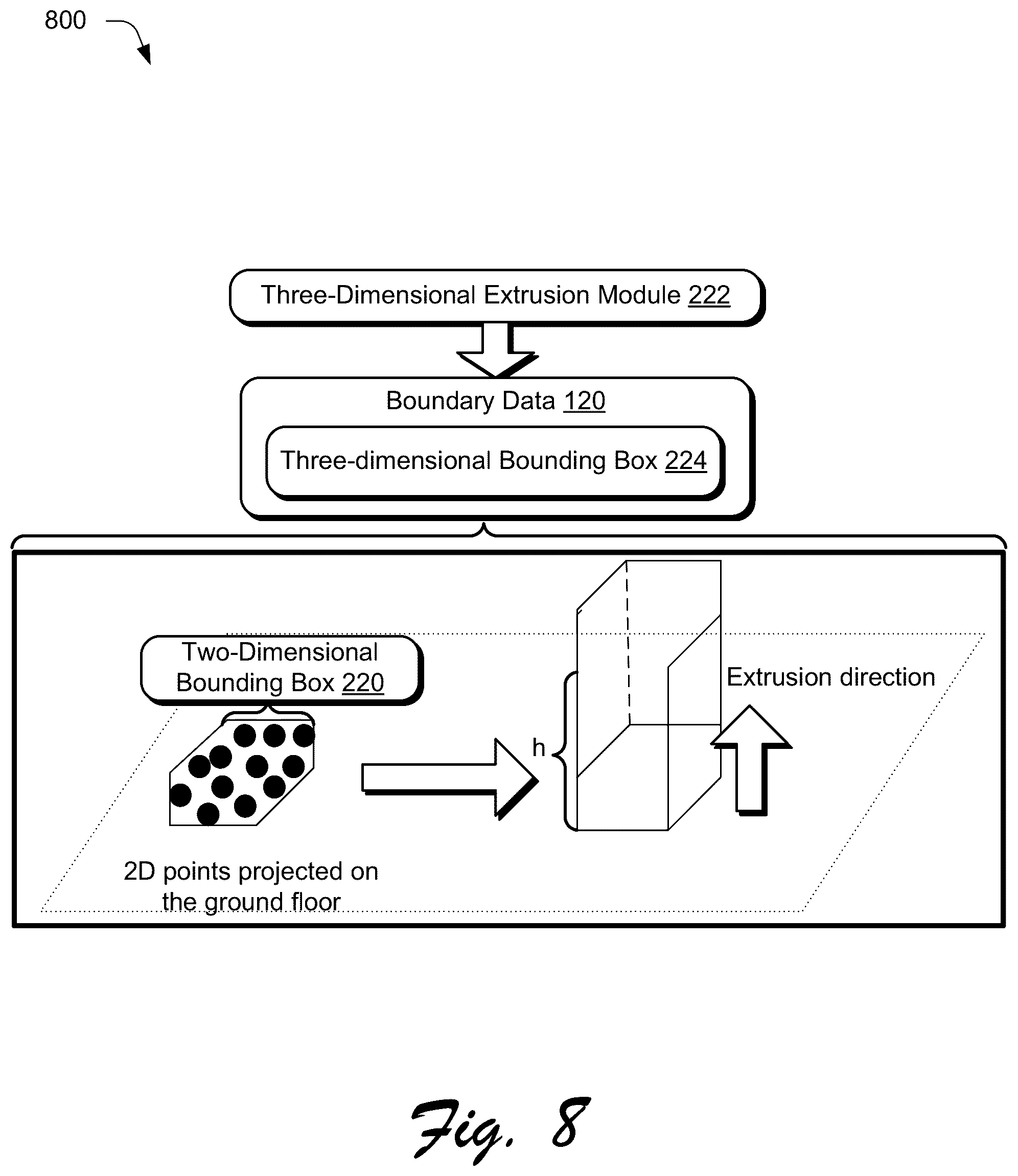 Patent US12367590 Figure 6 – Physical object boundary detection techniques and systems
