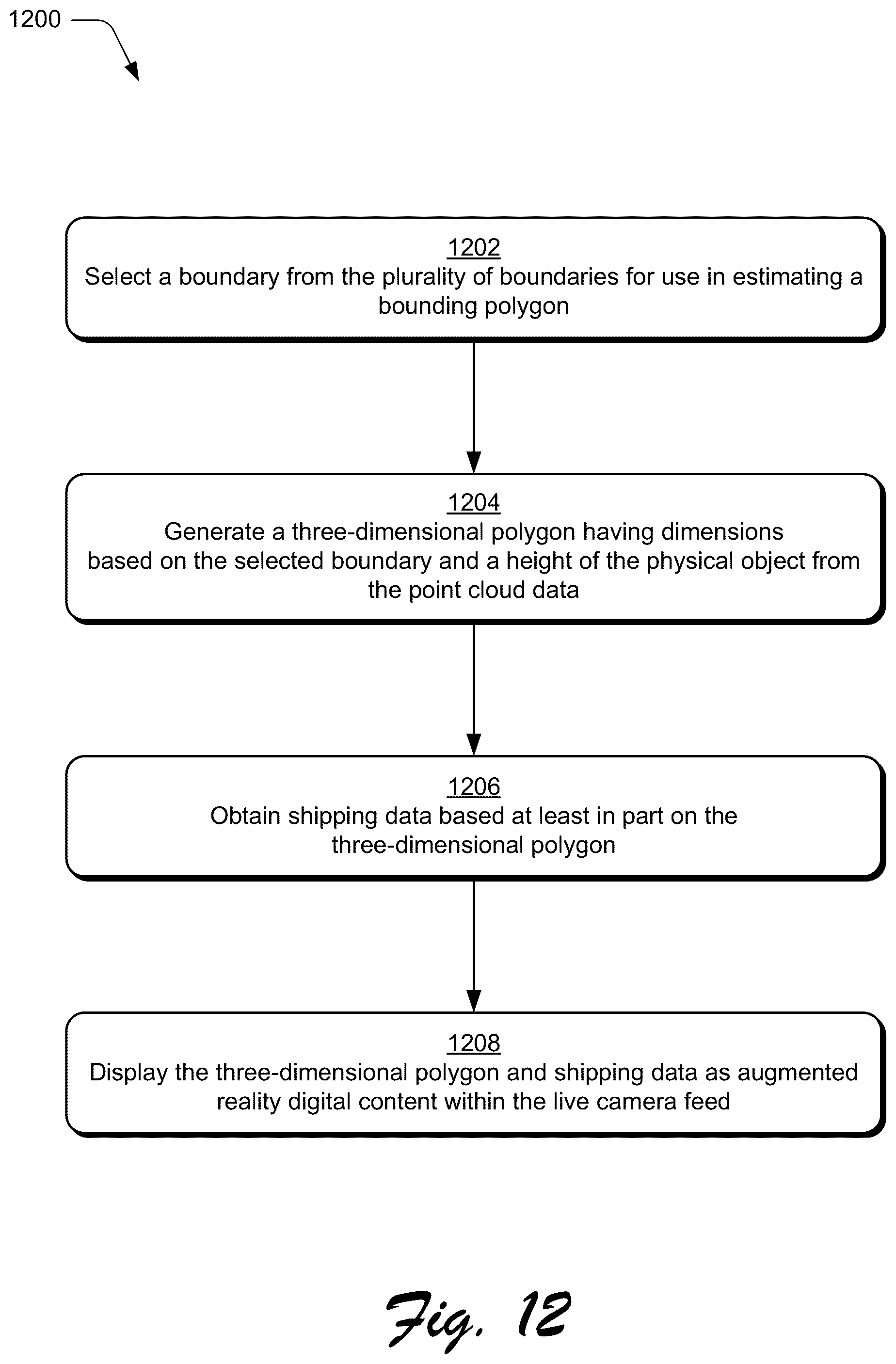 Patent US12367590 Figure 10 – Physical object boundary detection techniques and systems
