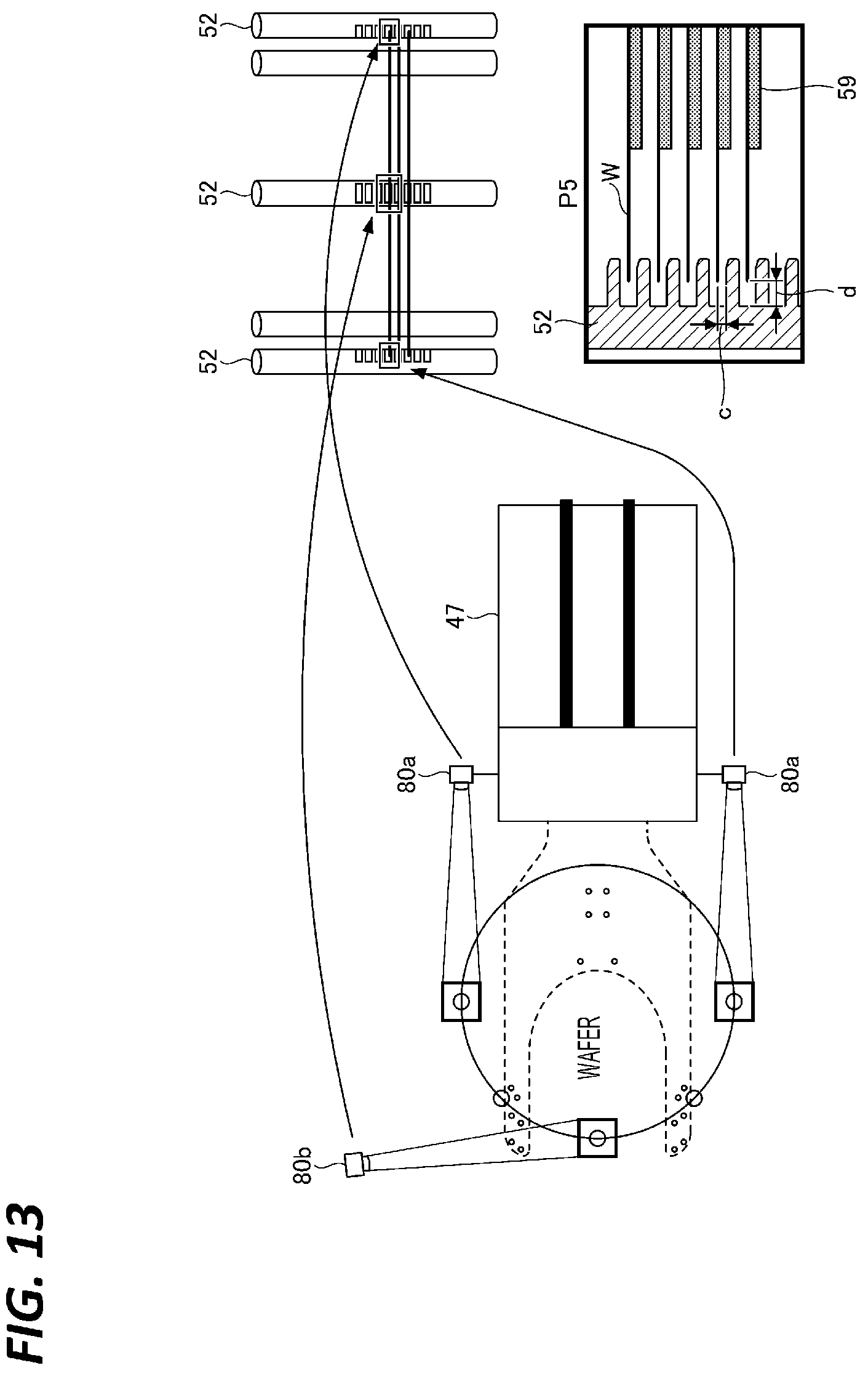 Patent US12367602 Figure 13 – Information processing apparatus for teaching transfer position of substrate, transfer position teaching method, and substrate processing apparatus including the information processing apparatus