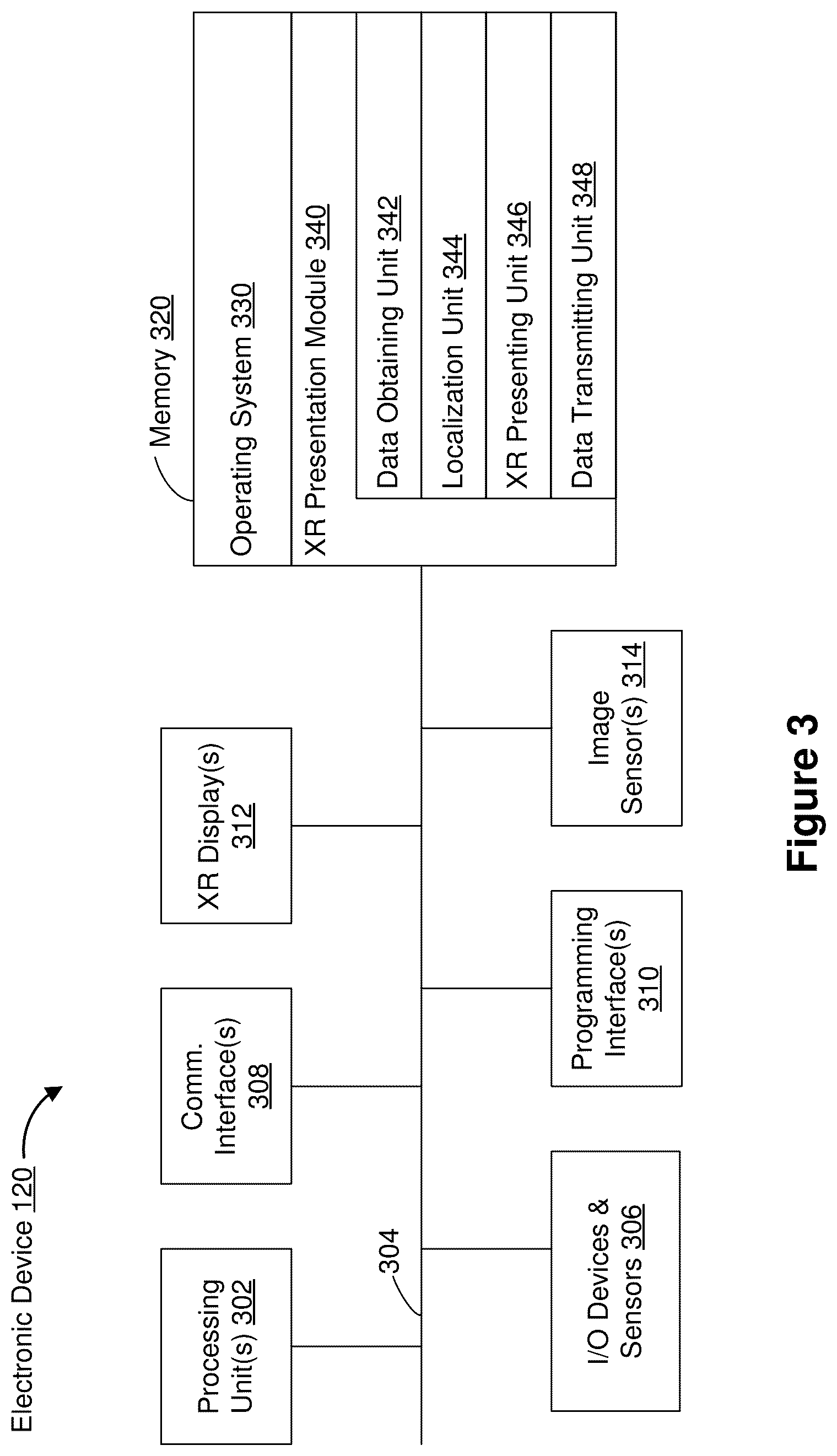 Patent US12367603 Figure 3 – Localization based on detected spatial features