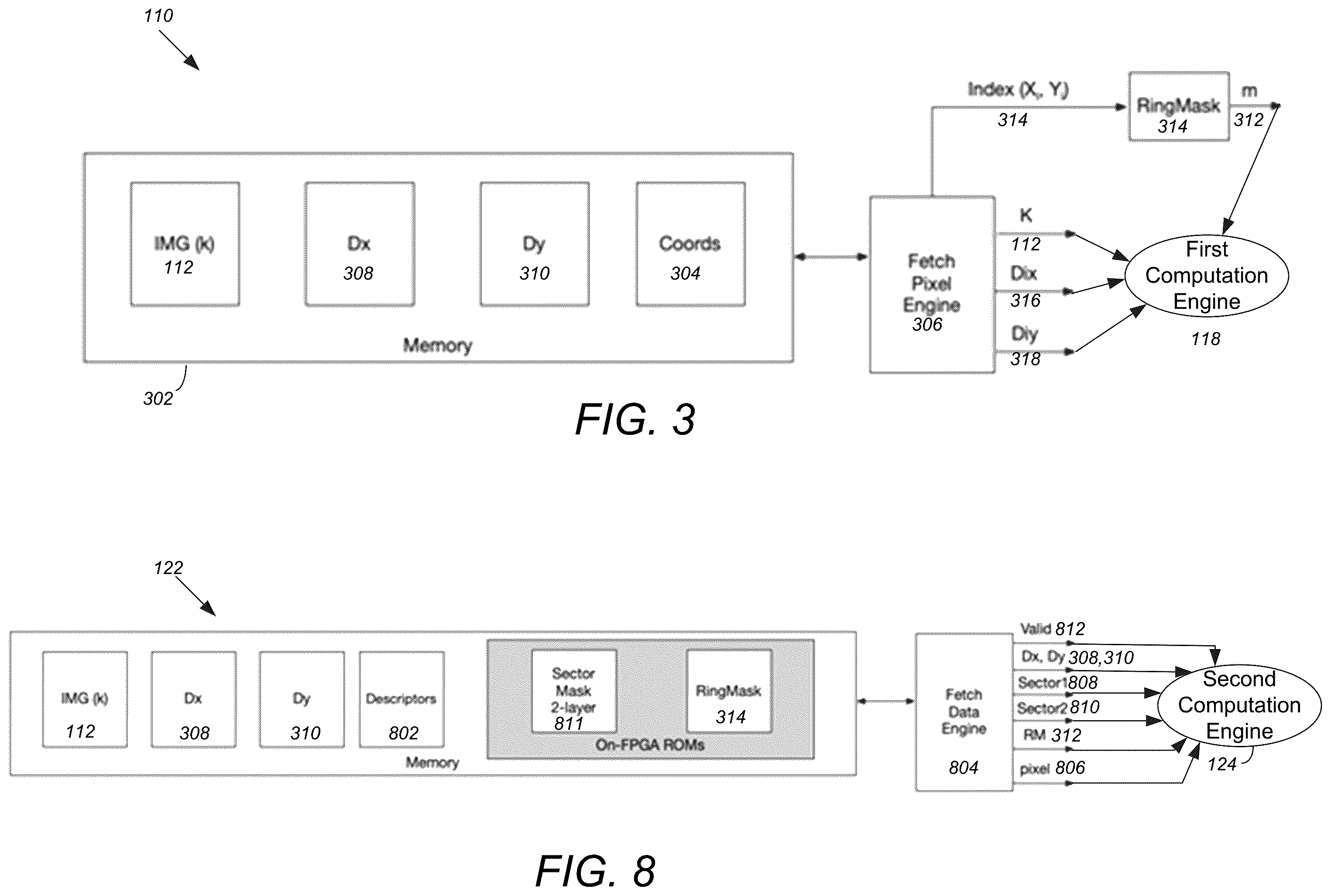 Patent US12367610 Figure 3 – Field programmable gate array (FPGA) acceleration for scale and orientation simultaneous estimation (SOSE)