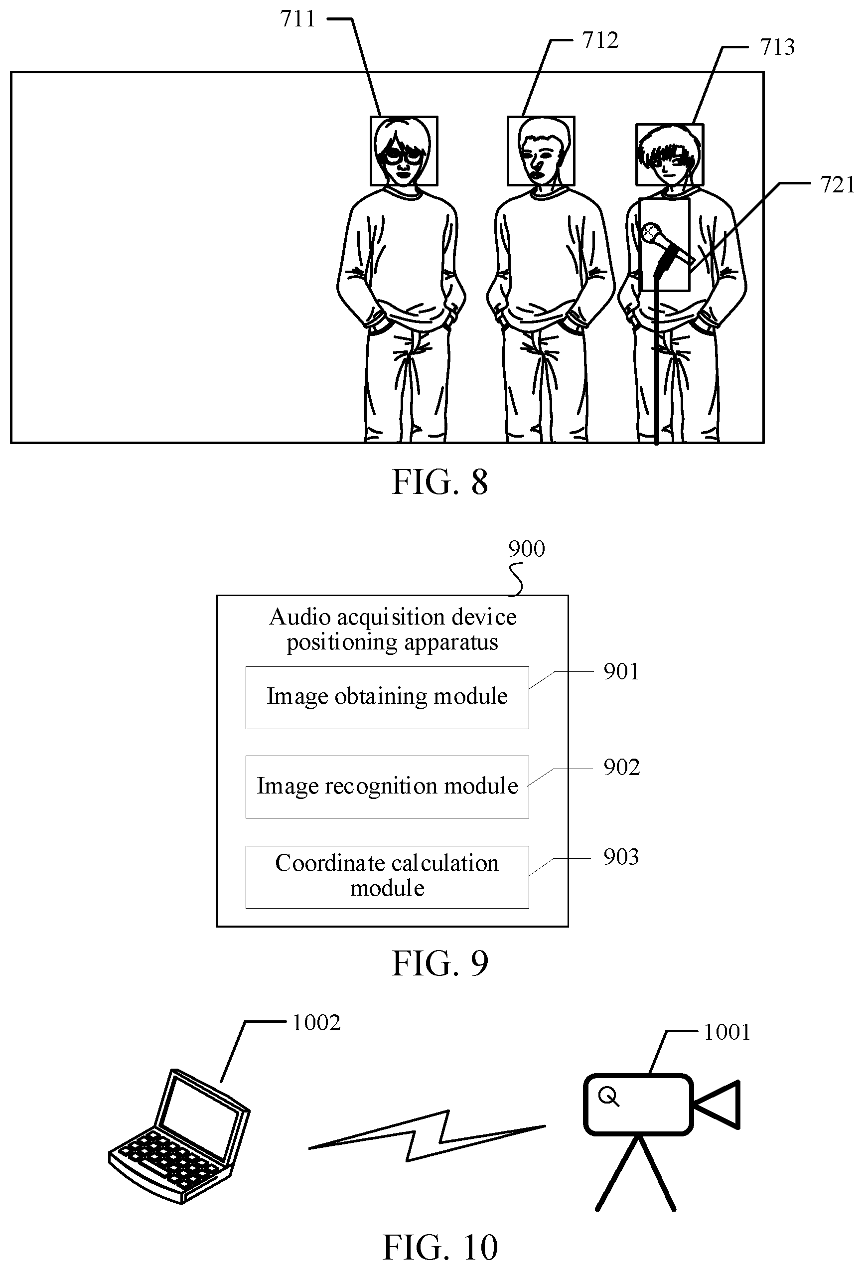 Patent US12367611 Figure 7 – Microphone detection using historical and cache coordinate databases