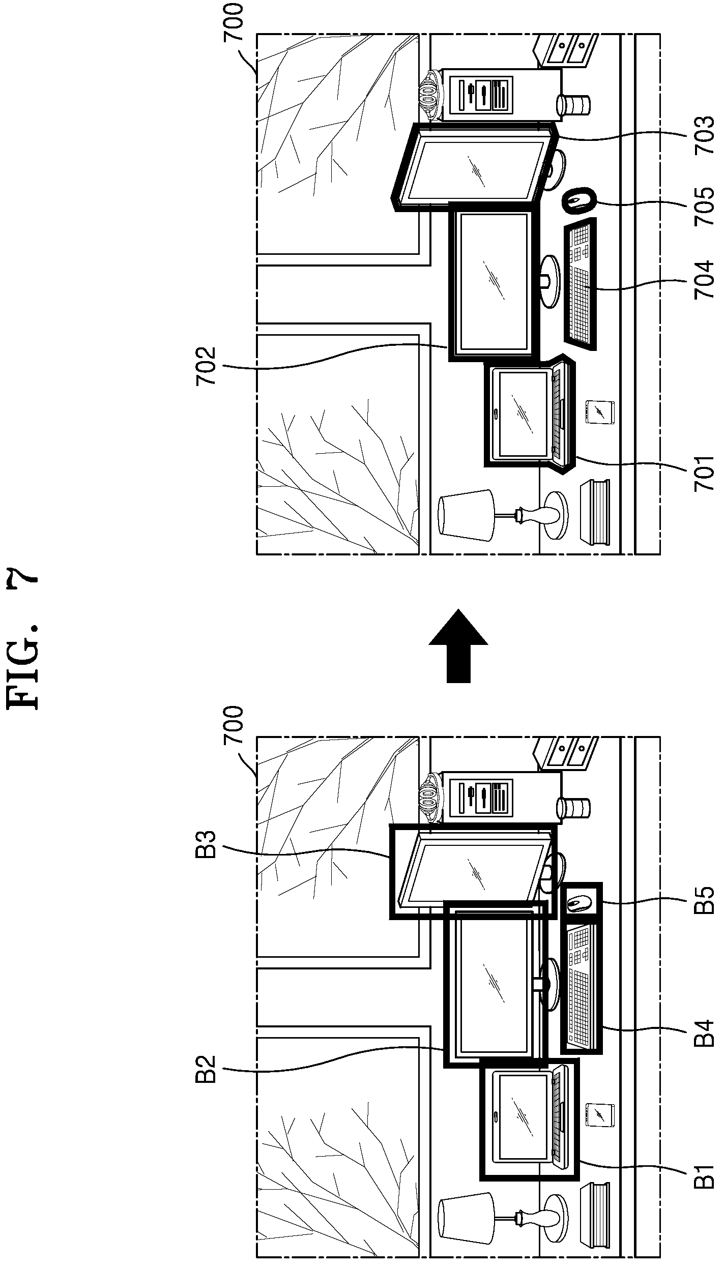 Patent US12367615 Figure 7 – Augmented reality device for blurring images and operating method thereof