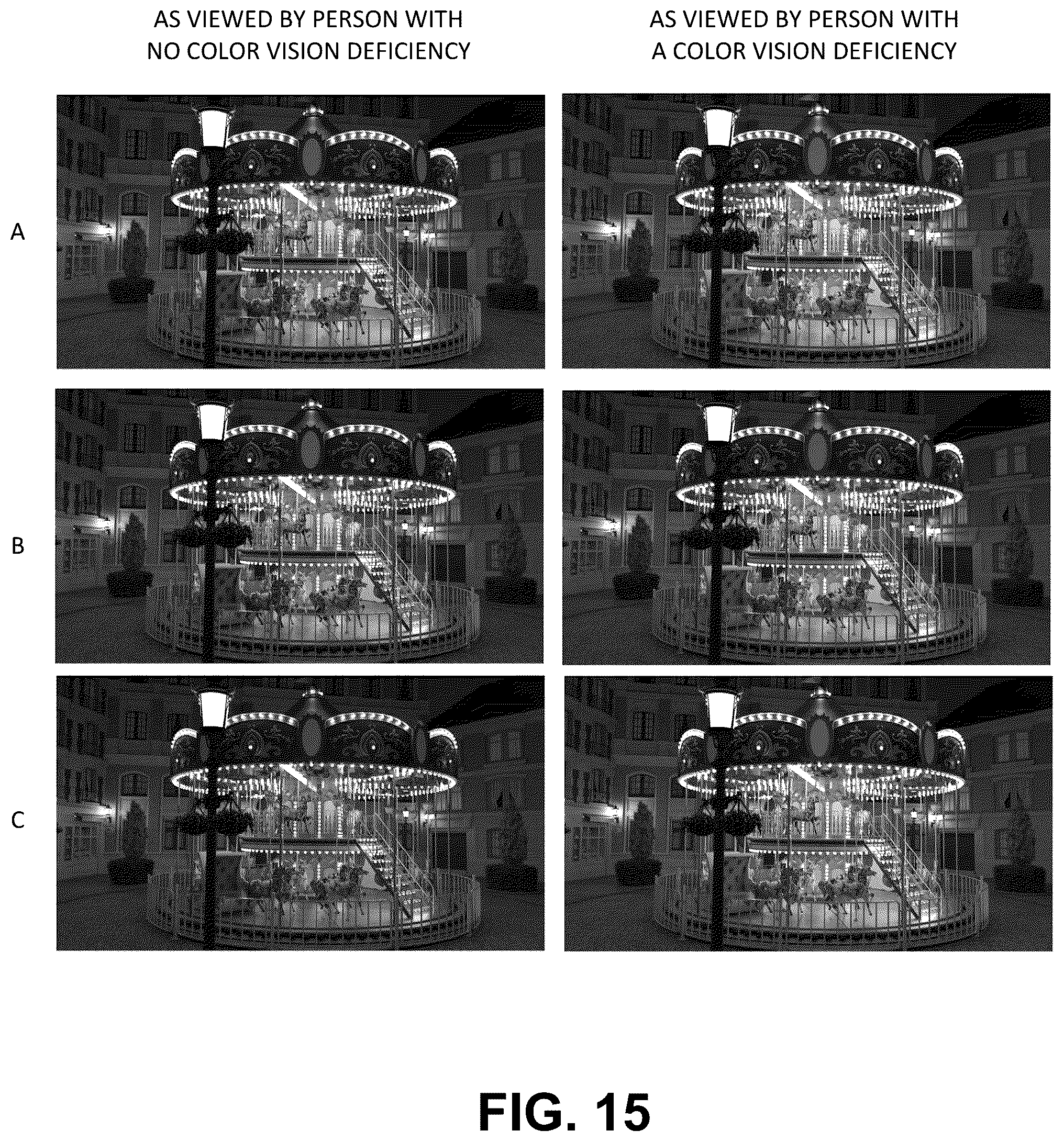 Patent US12367619 Figure 16 – Image processing using color vision deficiency compensation
