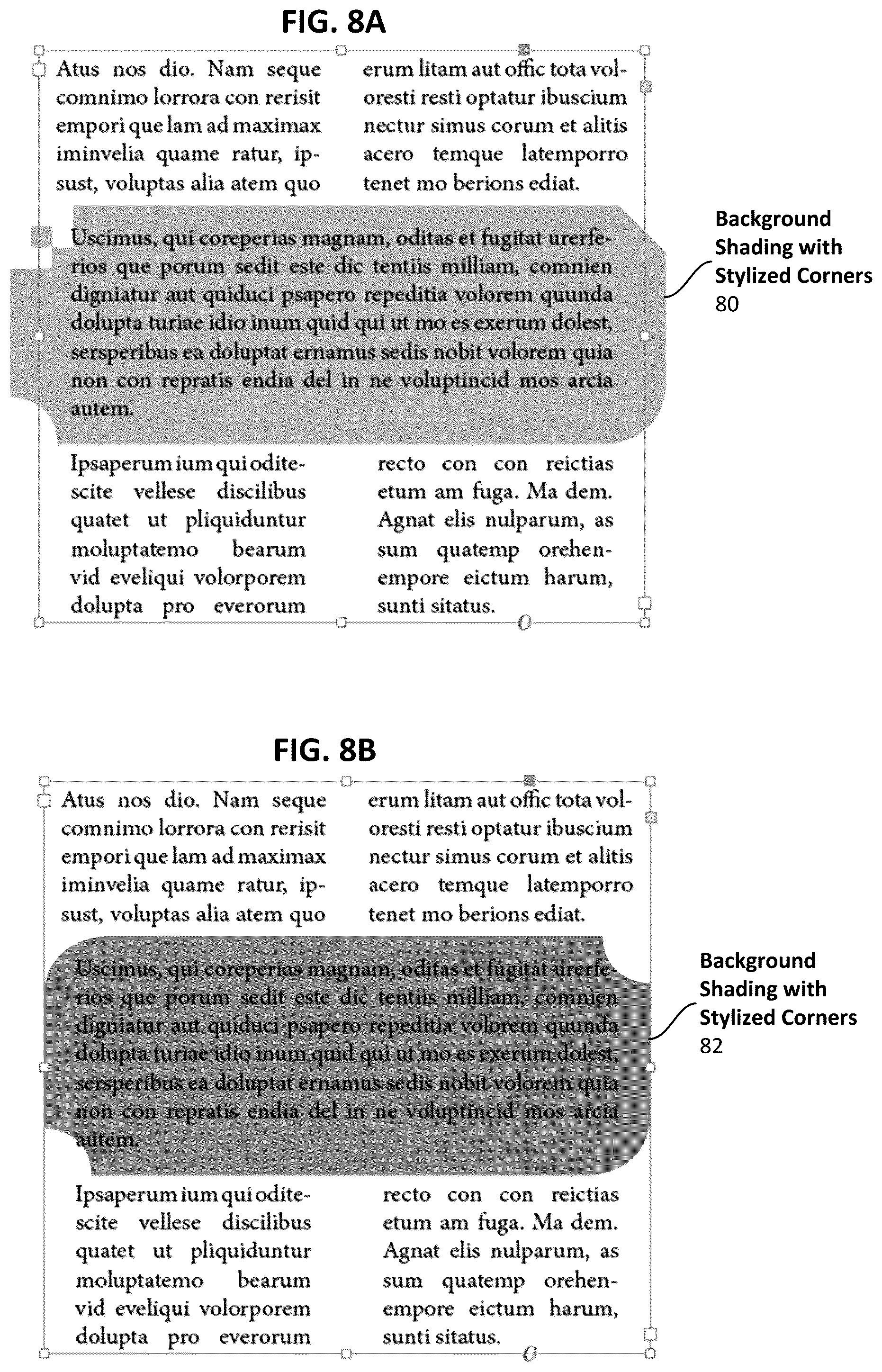 Patent US12367625 Figure 18 – Text border tool and enhanced corner options for background shading