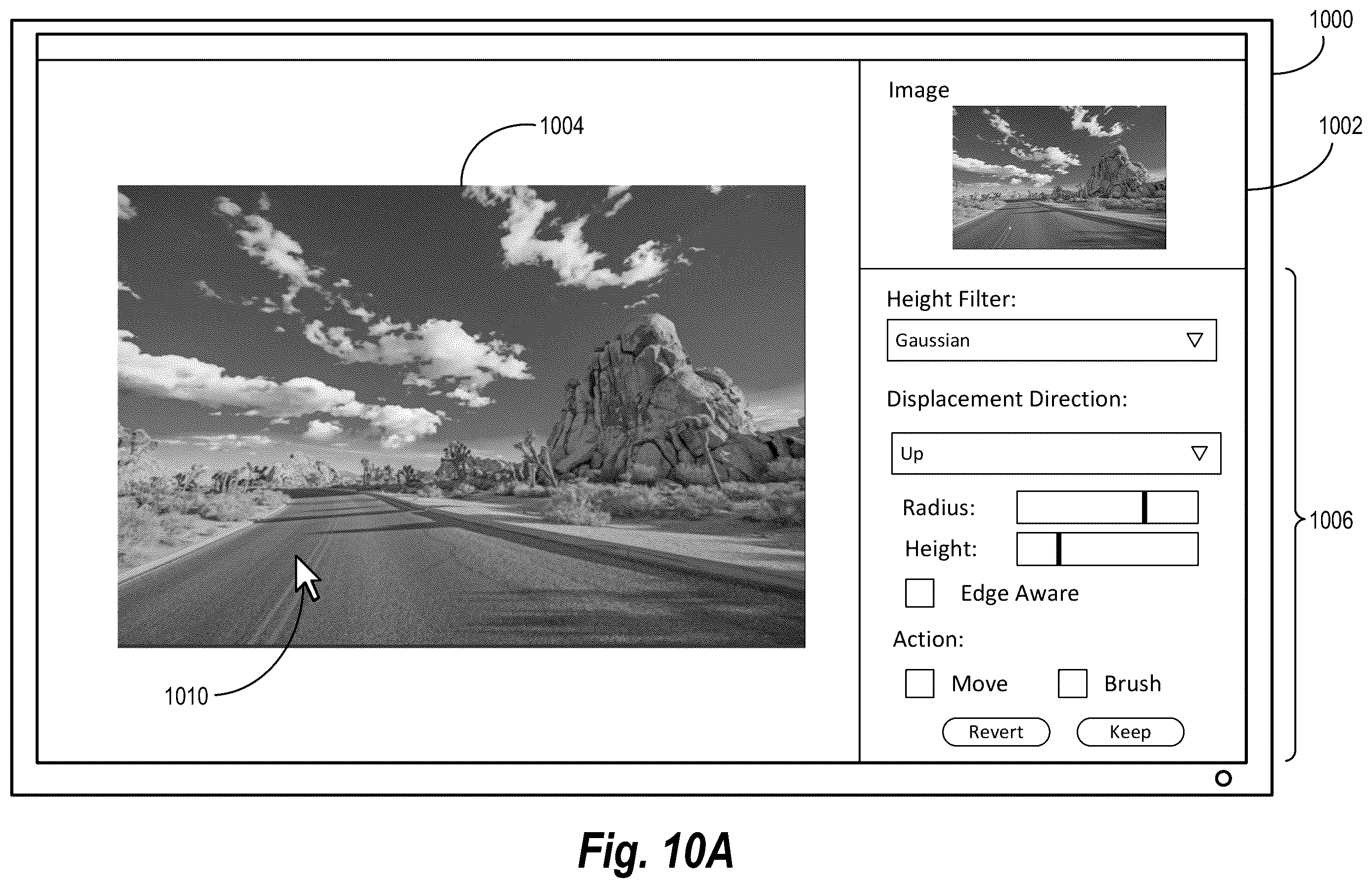 Patent US12367626 Figure 10 – Modifying two-dimensional images utilizing three-dimensional meshes of the two-dimensional images