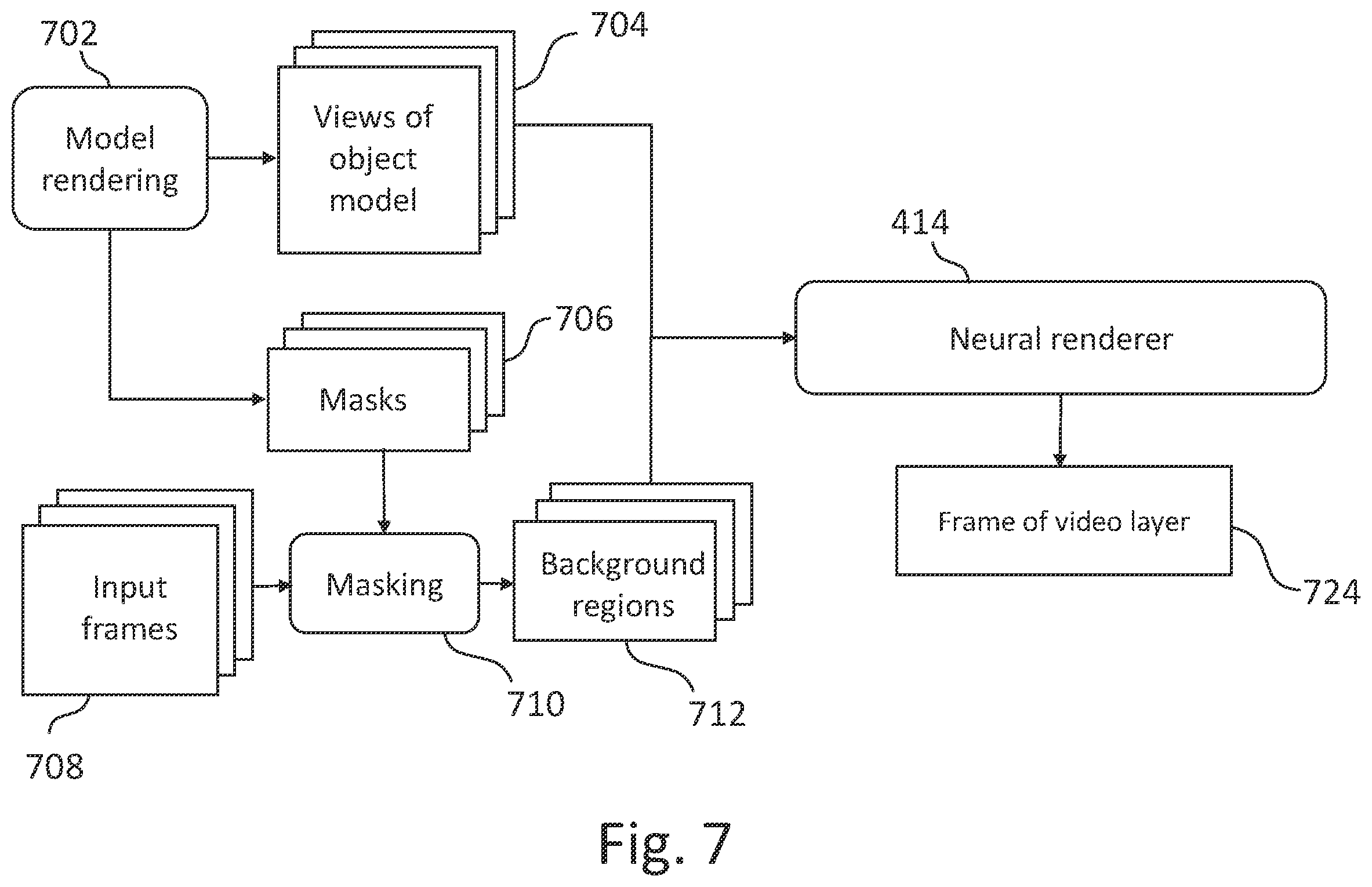 Patent US12367630 Figure 7 – Generative films