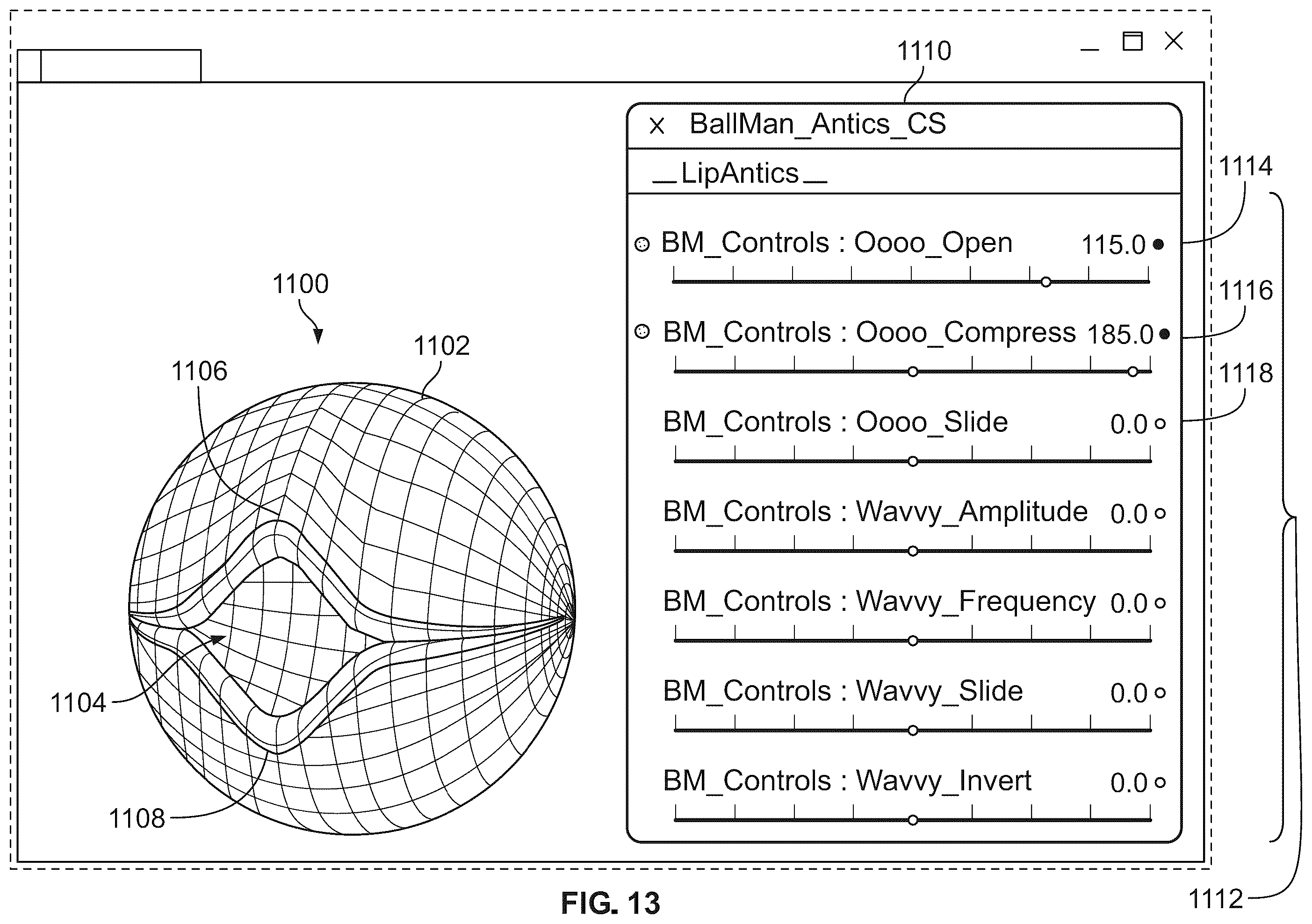 Patent US12367631 Figure 13 – Systems and methods for computer animation using an order of operations deformation engine