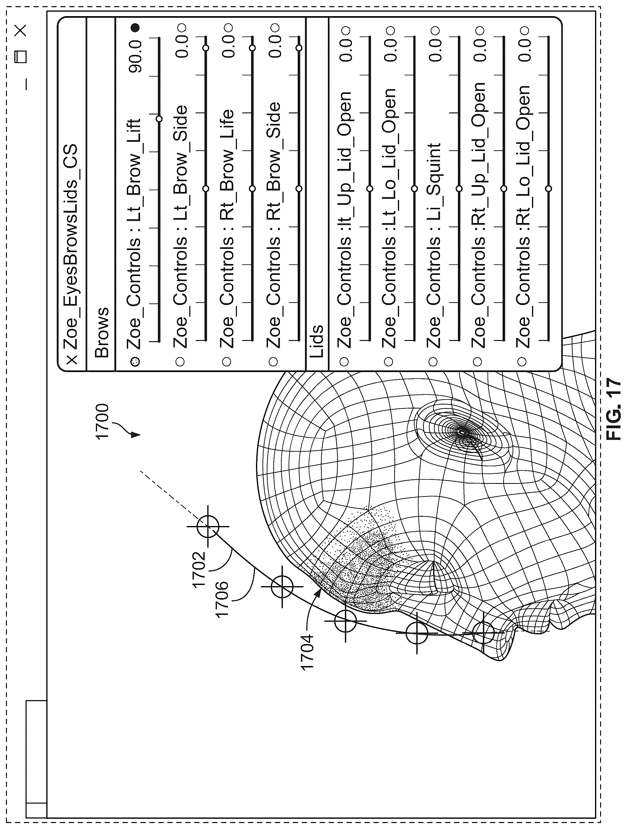 Patent US12367631 Figure 16 – Systems and methods for computer animation using an order of operations deformation engine