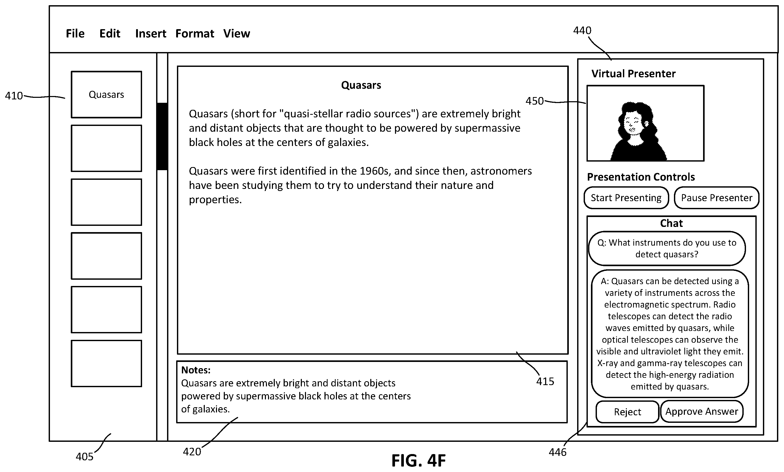 Patent US12367641 Figure 10 – Artificial intelligence driven presenter