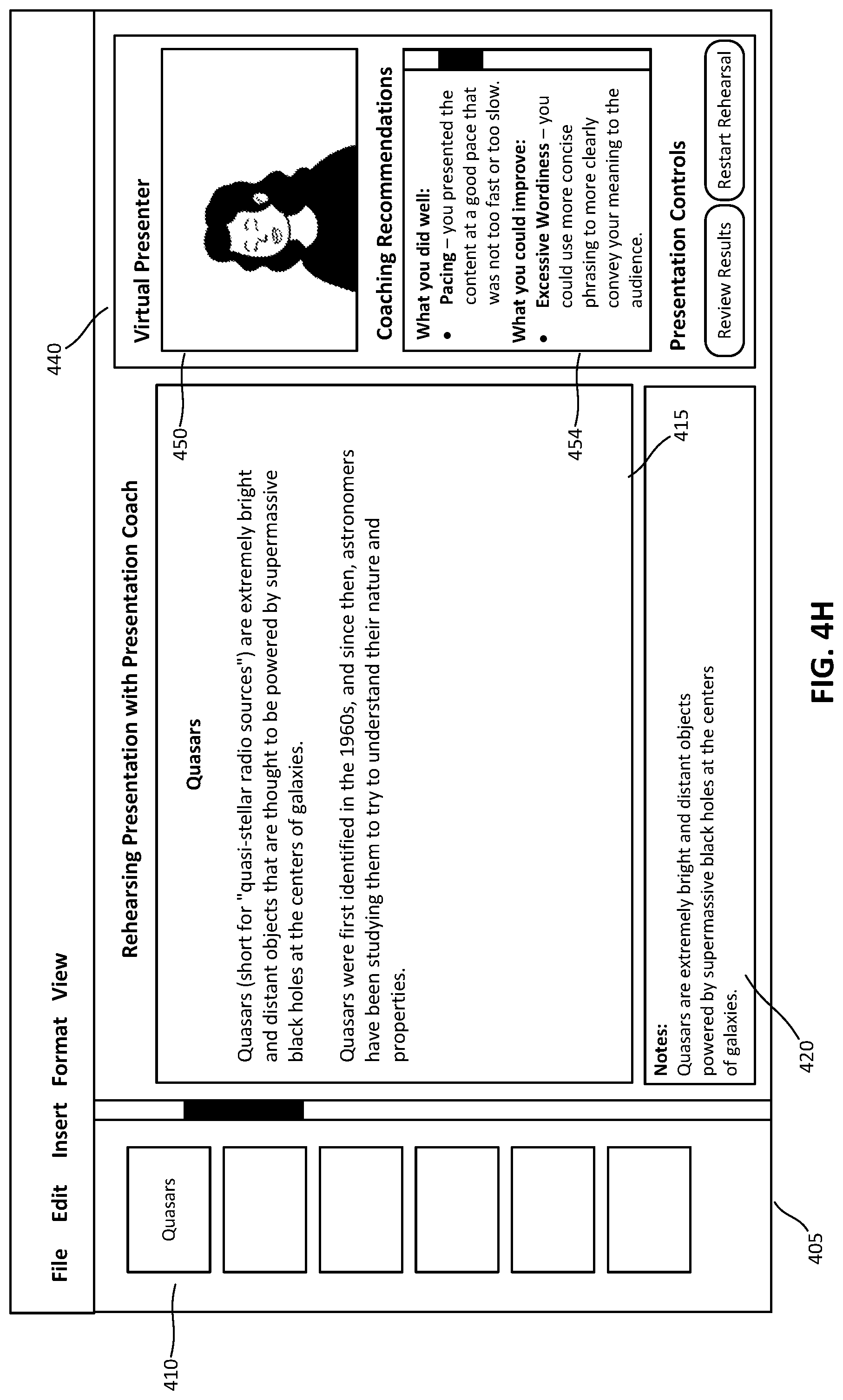 Patent US12367641 Figure 12 – Artificial intelligence driven presenter