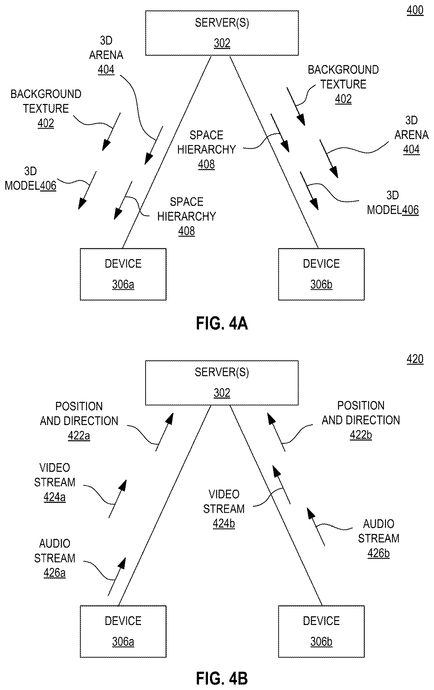 Patent US12367642 Figure 4 – Using optical labels in a virtual environment
